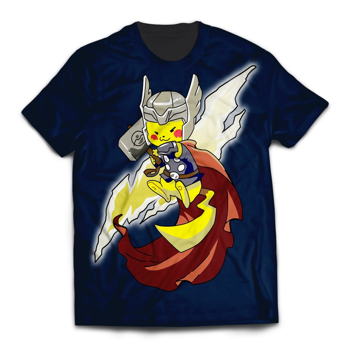 Pokemon T-shirts - Pikathor Unisex T-Shirt FH0709 2 - Gear Anime pikathor unisex t shirt 226315 - Gear Anime