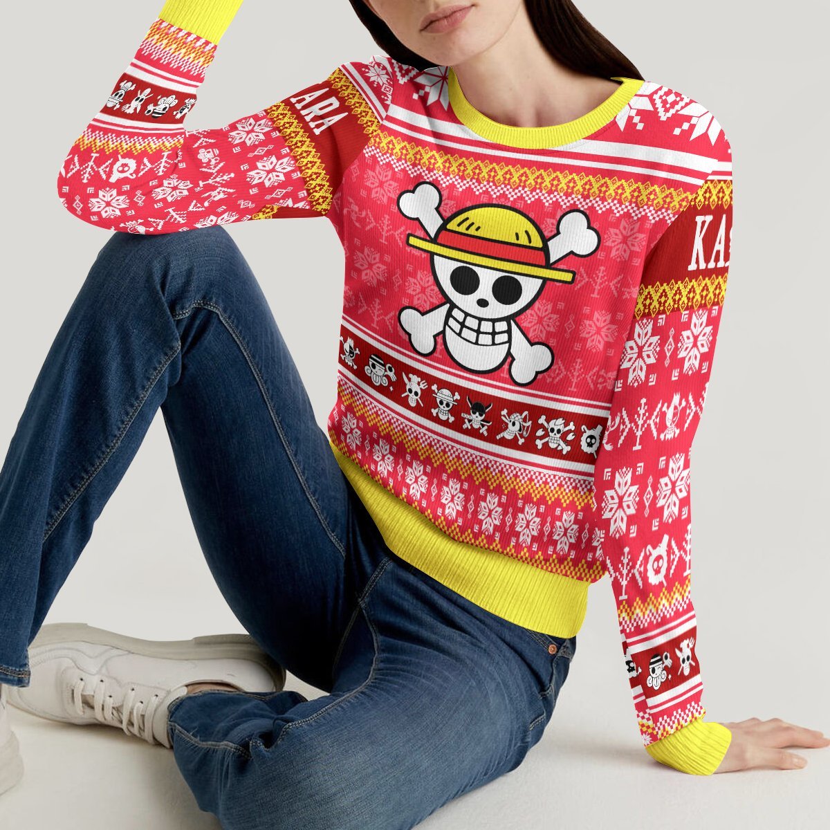 pirate-xmas-unisex-wool-sweater-440082 pirate xmas unisex wool sweater 440082 - Gear Anime