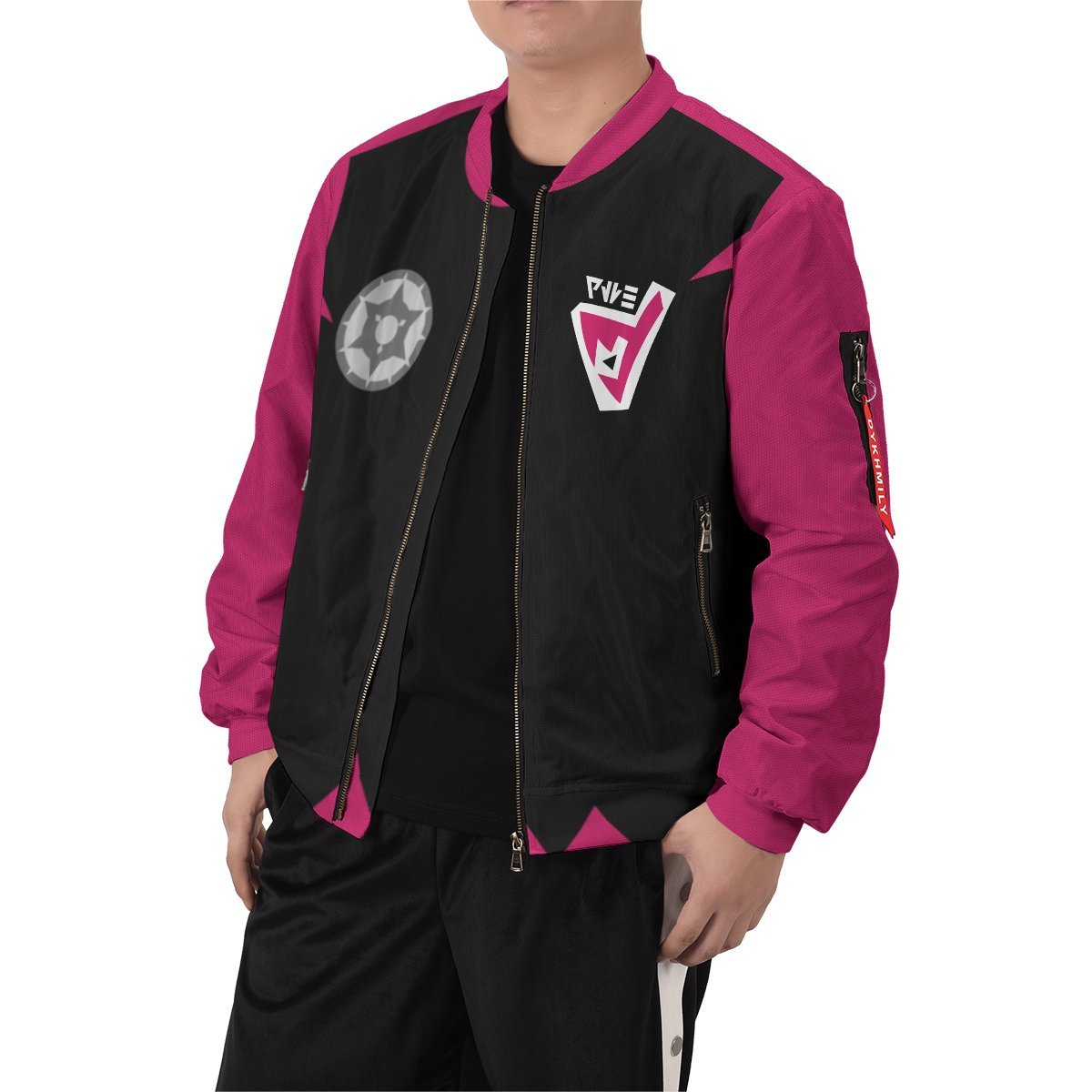 poke-dark-uniform-bomber-jacket-908010 poke dark uniform bomber jacket 908010 - Gear Anime