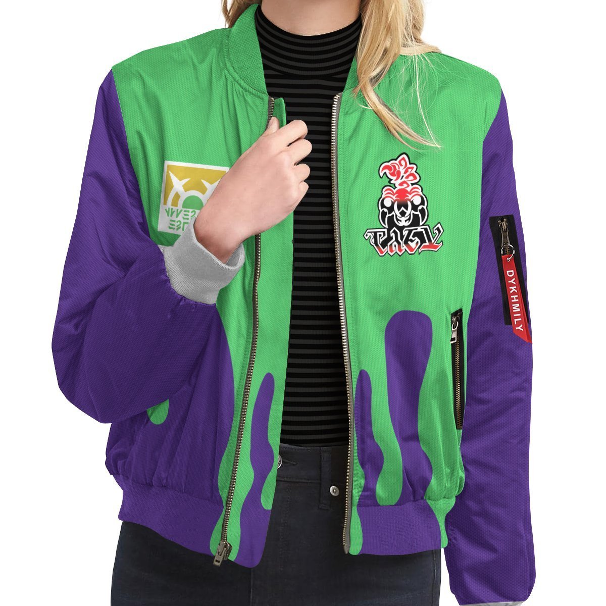 poke-poison-uniform-bomber-jacket-178052 poke poison uniform bomber jacket 178052 - Gear Anime