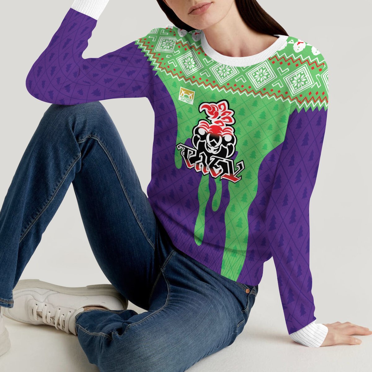 poke-poison-uniform-unisex-wool-sweater-659295 poke poison uniform unisex wool sweater 659295 - Gear Anime