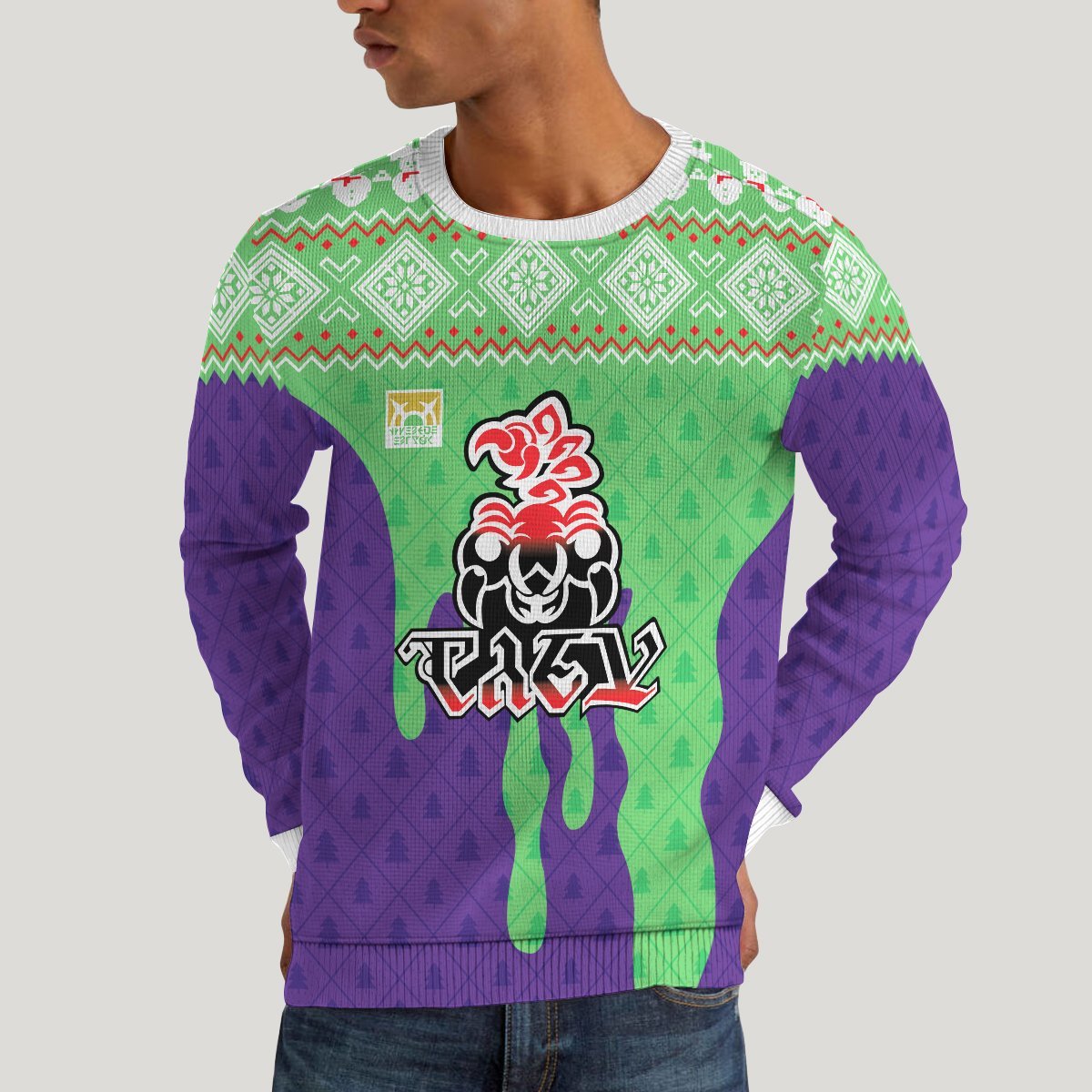 poke-poison-uniform-unisex-wool-sweater-783574 poke poison uniform unisex wool sweater 783574 - Gear Anime