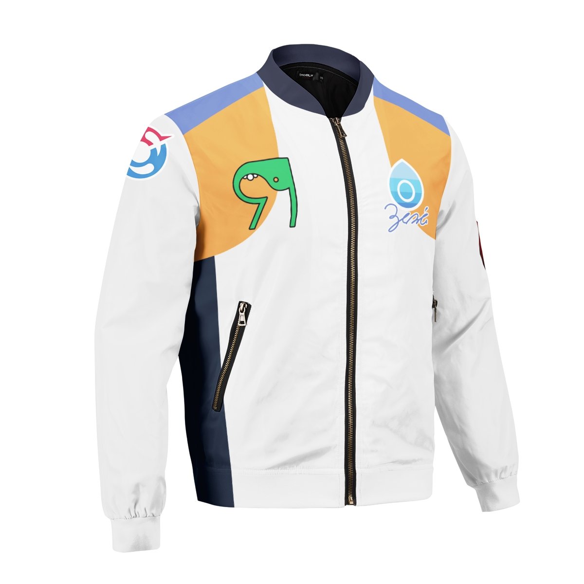 poke-water-uniform-bomber-jacket-614395 poke water uniform bomber jacket 614395 - Gear Anime