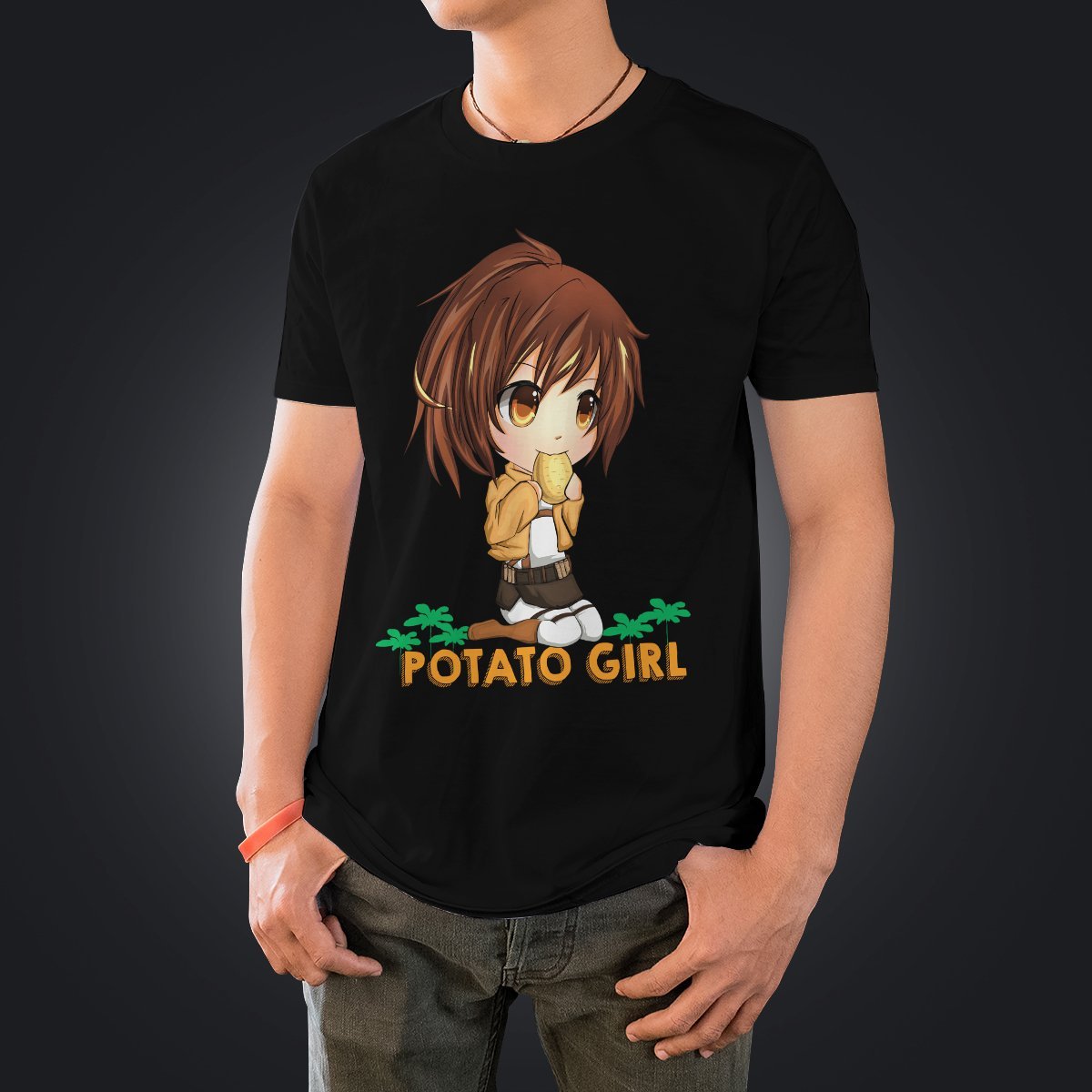potato-girl-unisex-t-shirt-308136 potato girl unisex t shirt 308136 - Gear Anime