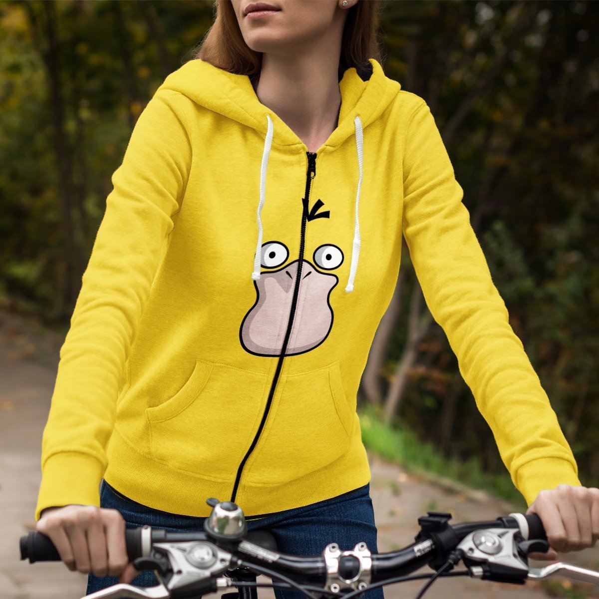 psyduck-unisex-zipped-hoodie-728816 psyduck unisex zipped hoodie 728816 - Gear Anime