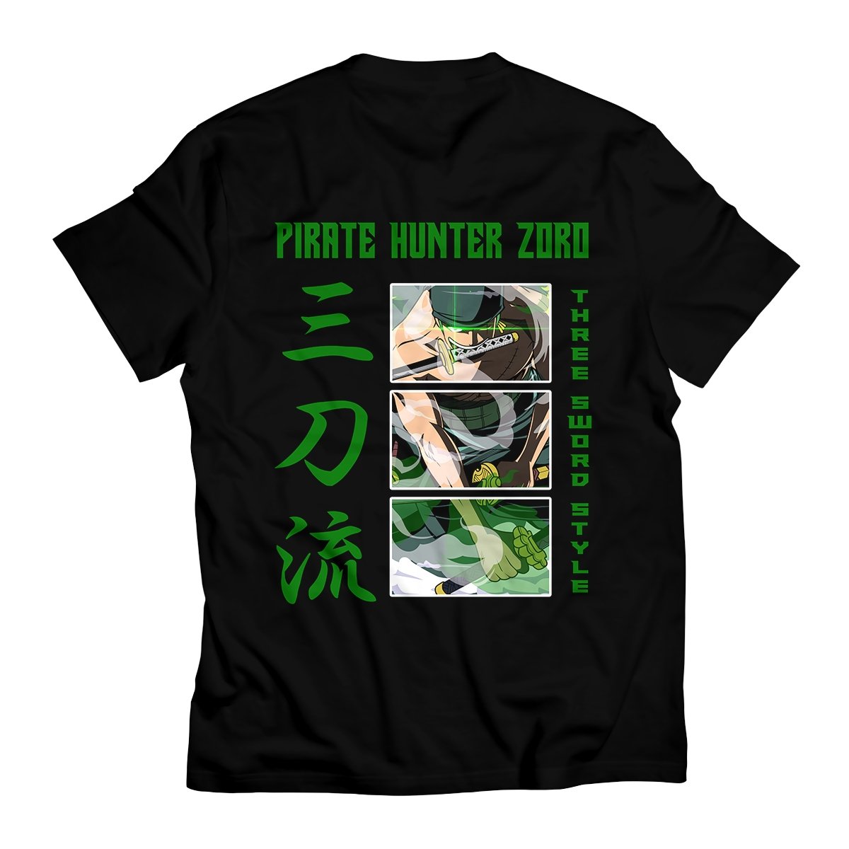 quad-zoro-unisex-t-shirt-807425 quad zoro unisex t shirt 807425 - Gear Anime