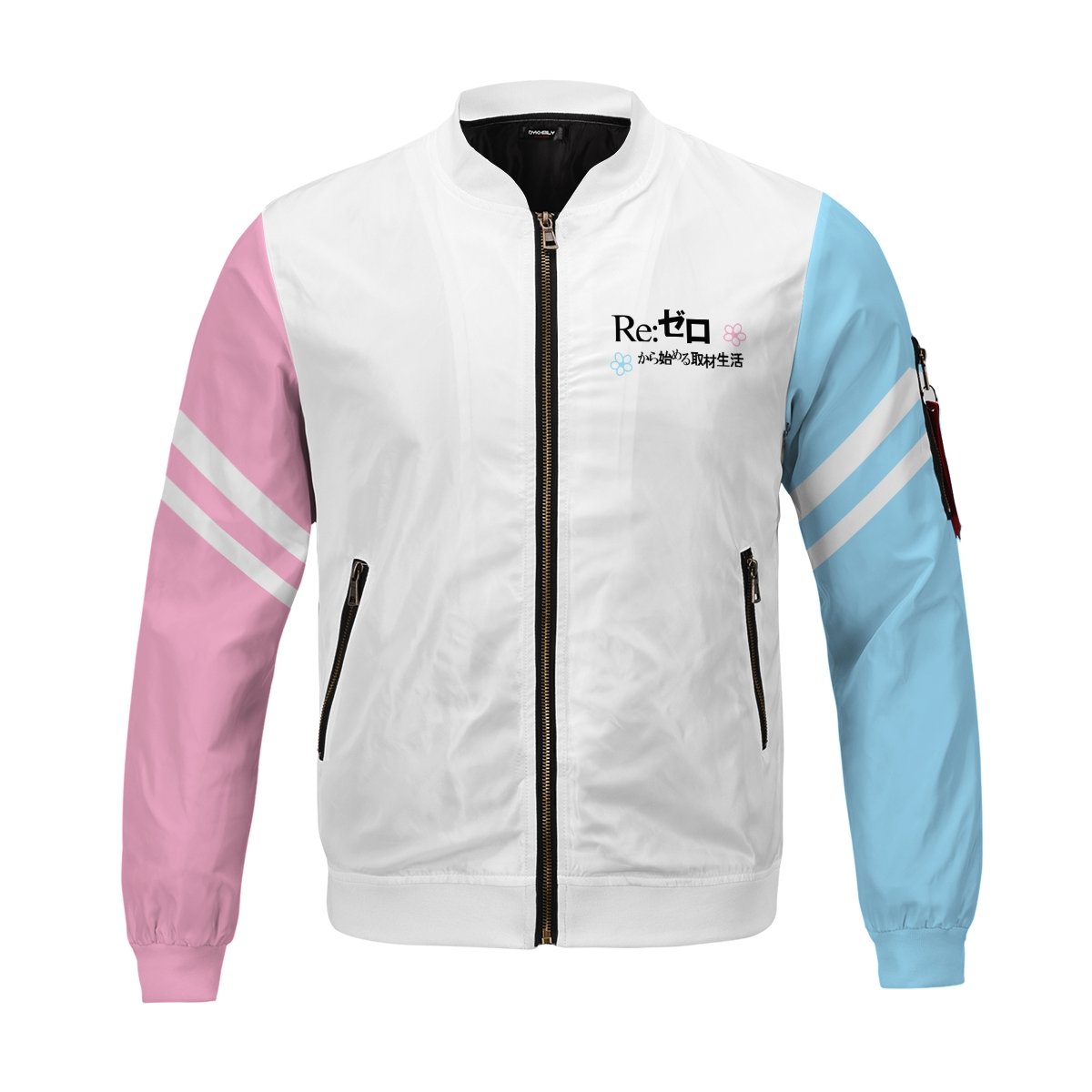 re-zero-rem-ram-bomber-jacket-542910 re zero rem ram bomber jacket 542910 - Gear Anime
