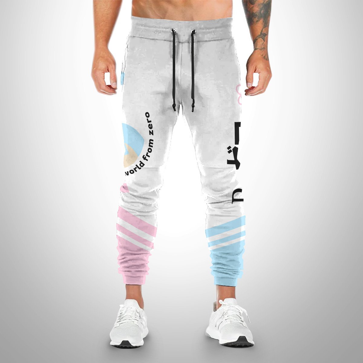 re-zero-rem-ram-jogger-pants-817697 re zero rem ram jogger pants 817697 - Gear Anime