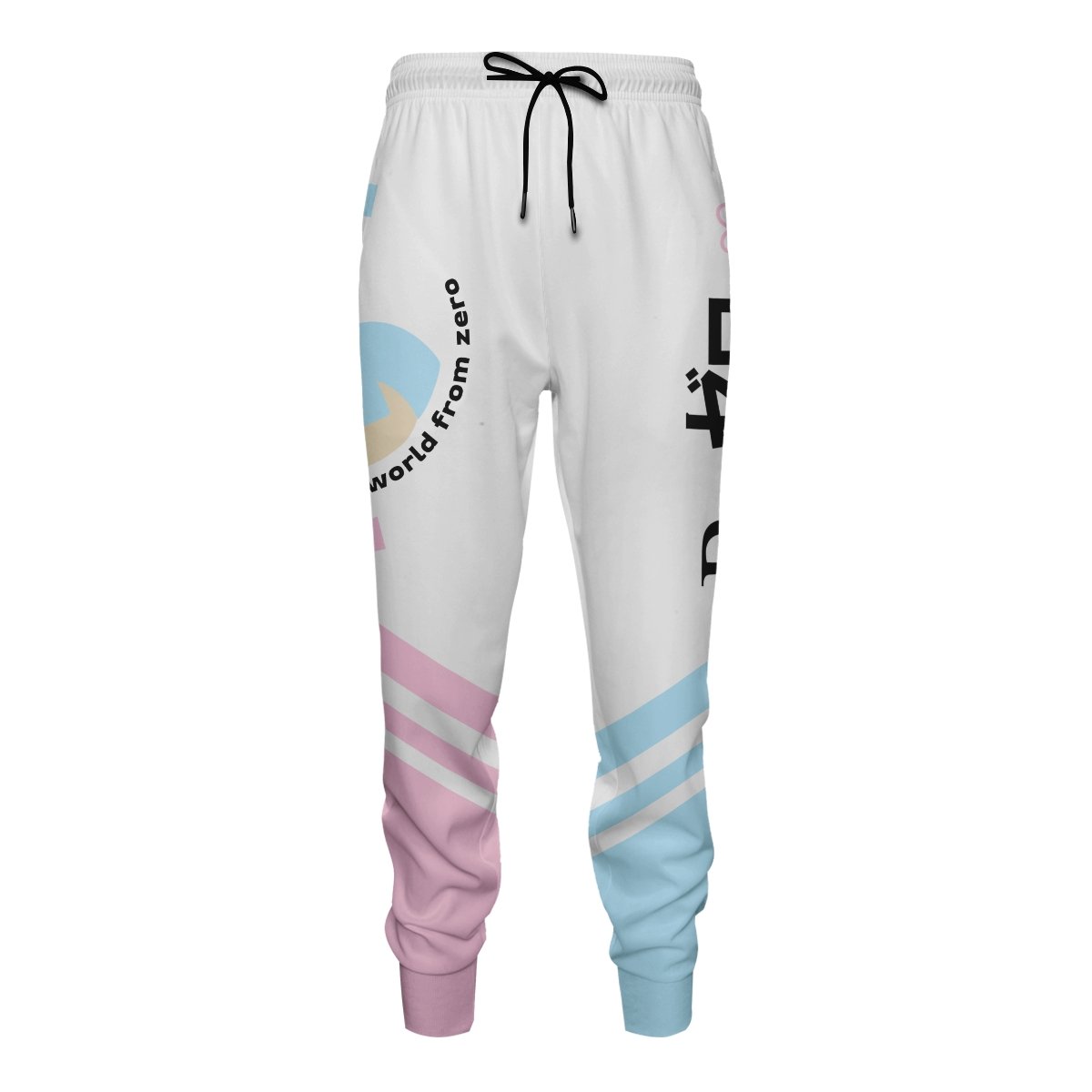 re-zero-rem-ram-jogger-pants-872541 re zero rem ram jogger pants 872541 - Gear Anime