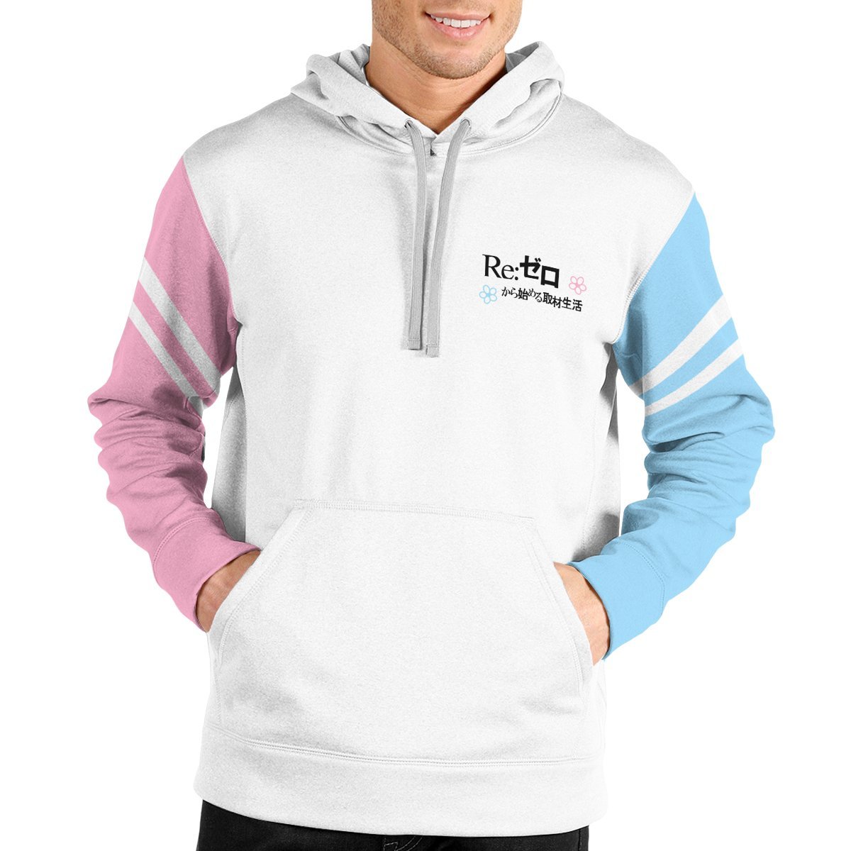 re-zero-rem-ram-unisex-pullover-hoodie-681349 re zero rem ram unisex pullover hoodie 681349 - Gear Anime