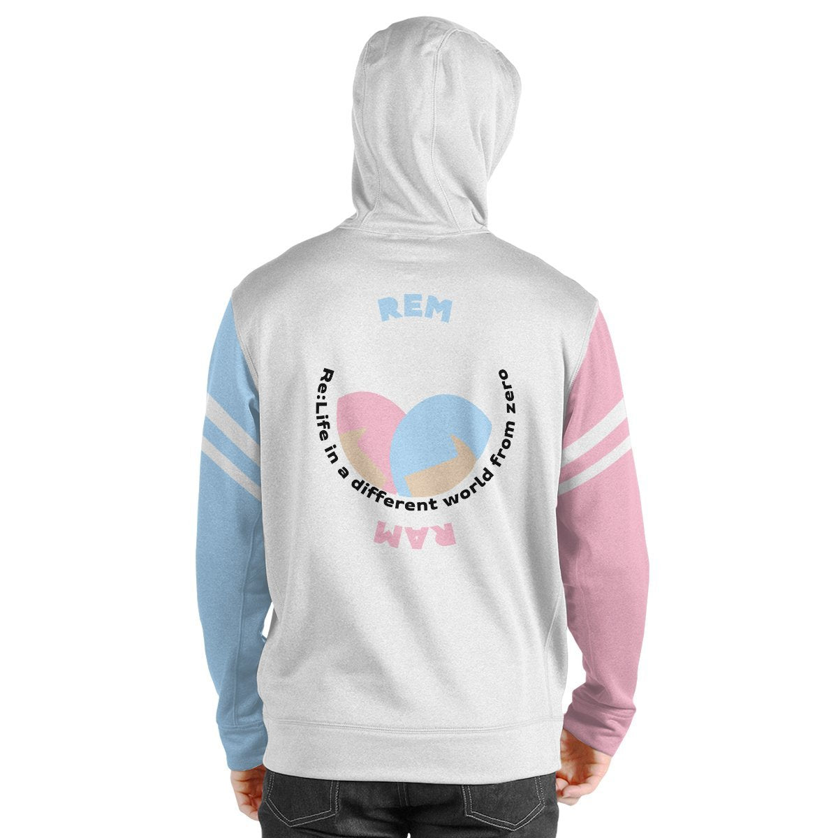 re-zero-rem-ram-unisex-pullover-hoodie-737505 re zero rem ram unisex pullover hoodie 737505 - Gear Anime