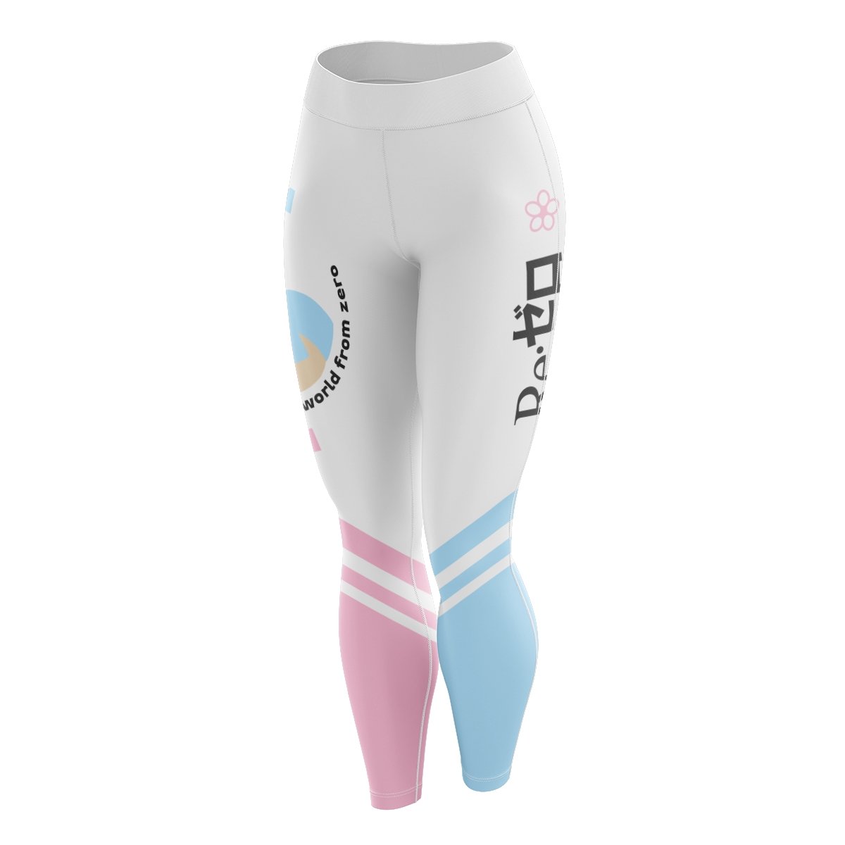 re-zero-rem-ram-unisex-tights-129571 re zero rem ram unisex tights 129571 - Gear Anime