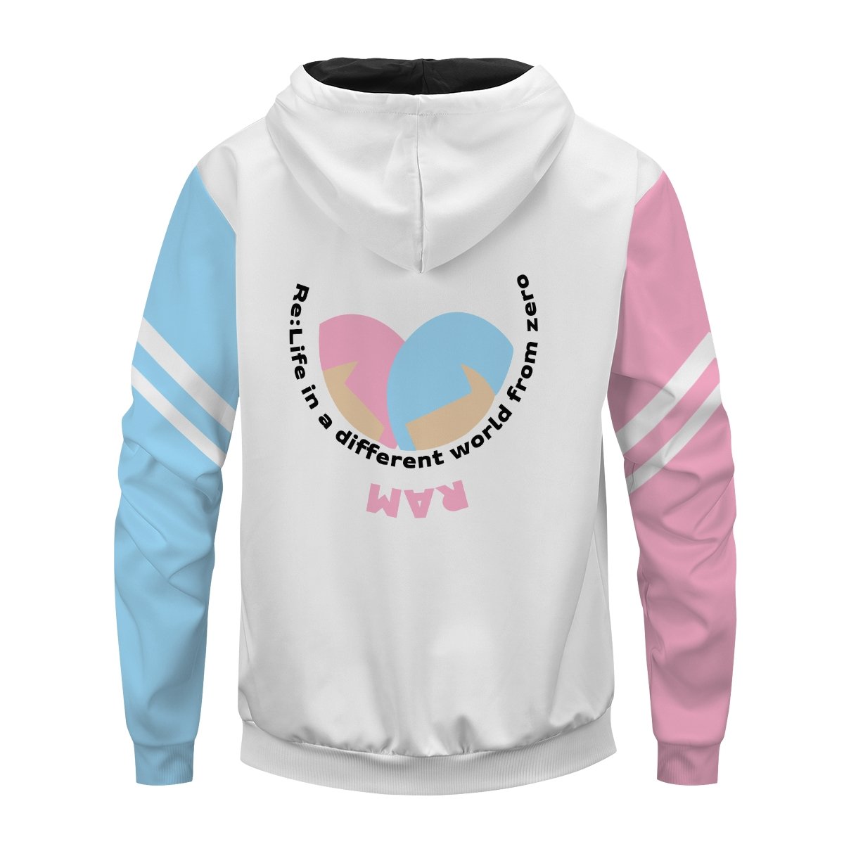 re-zero-rem-ram-unisex-zipped-hoodie-188713 re zero rem ram unisex zipped hoodie 188713 - Gear Anime