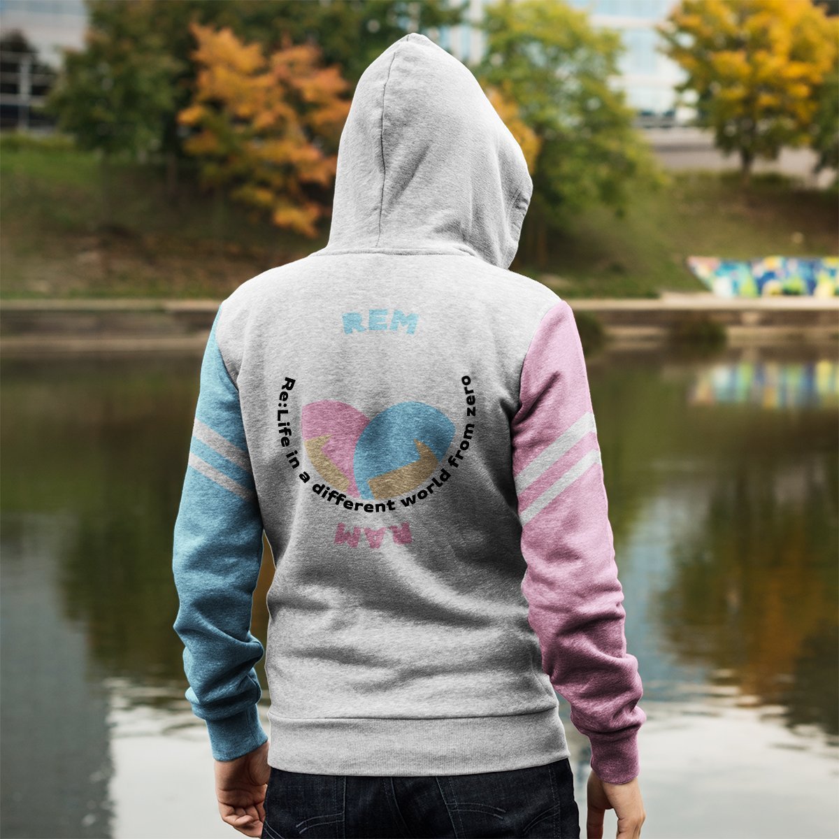 re-zero-rem-ram-unisex-zipped-hoodie-941088 re zero rem ram unisex zipped hoodie 941088 - Gear Anime