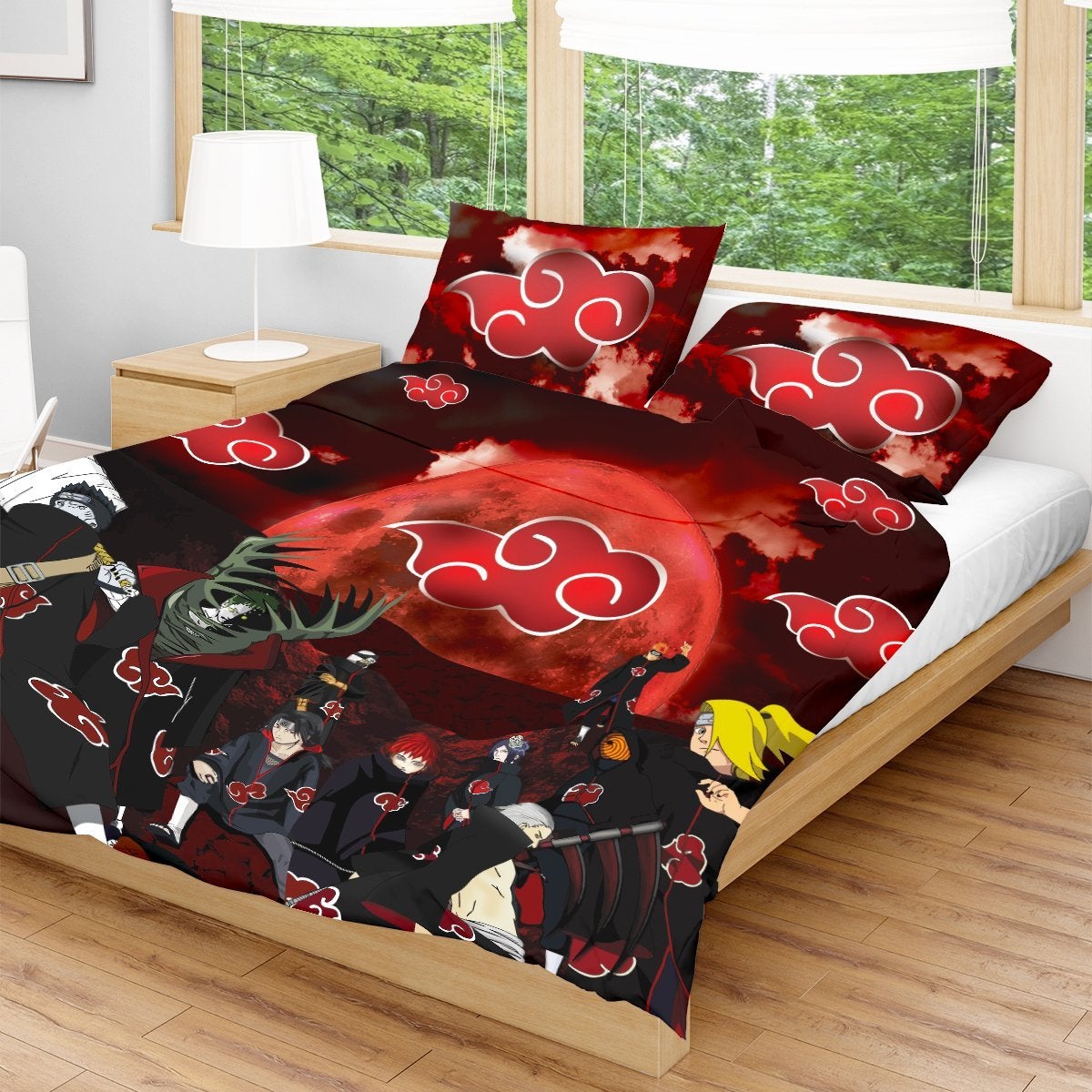 red-cloud-bedding-set-318686 red cloud bedding set 318686 - Gear Anime