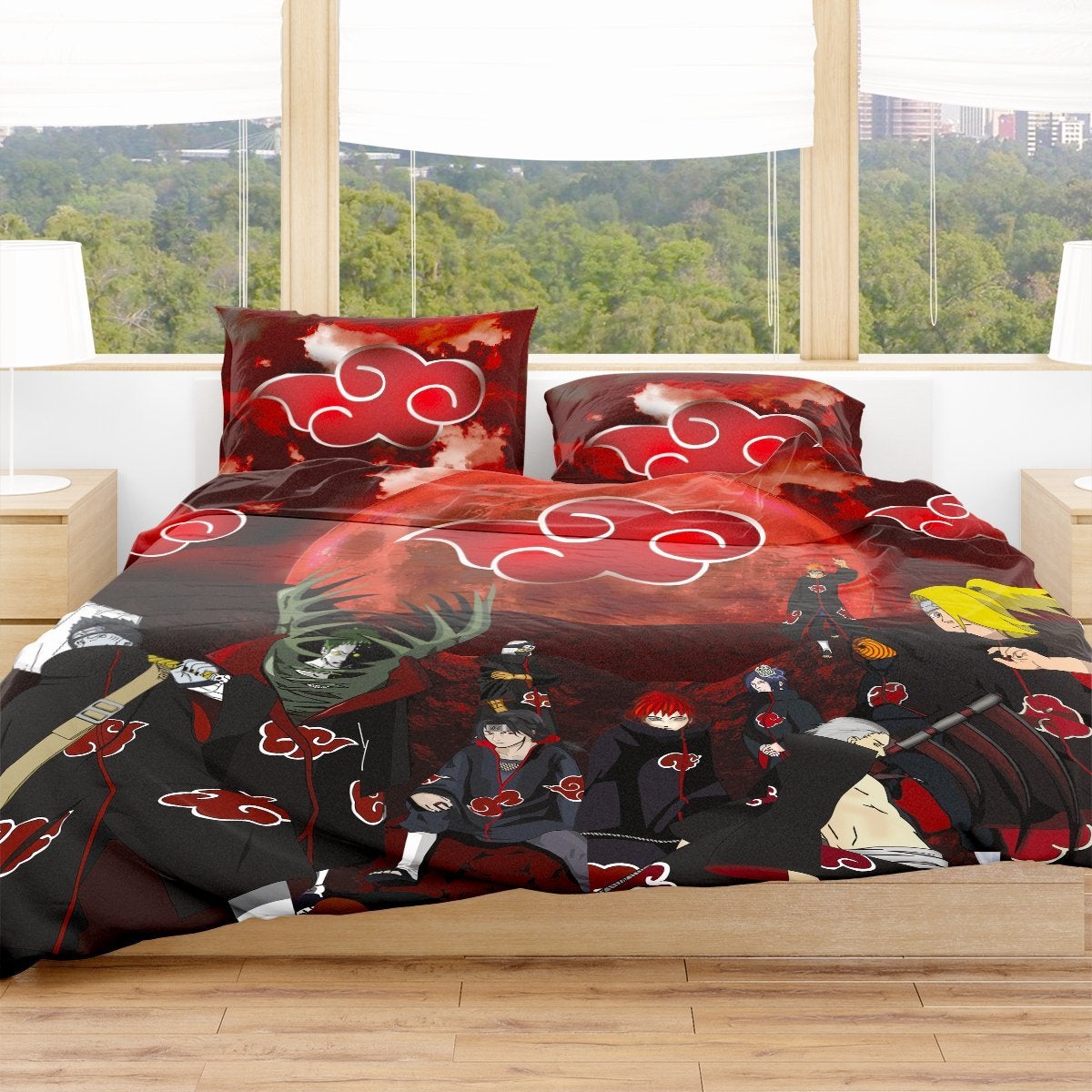 red-cloud-bedding-set-662333 red cloud bedding set 662333 - Gear Anime