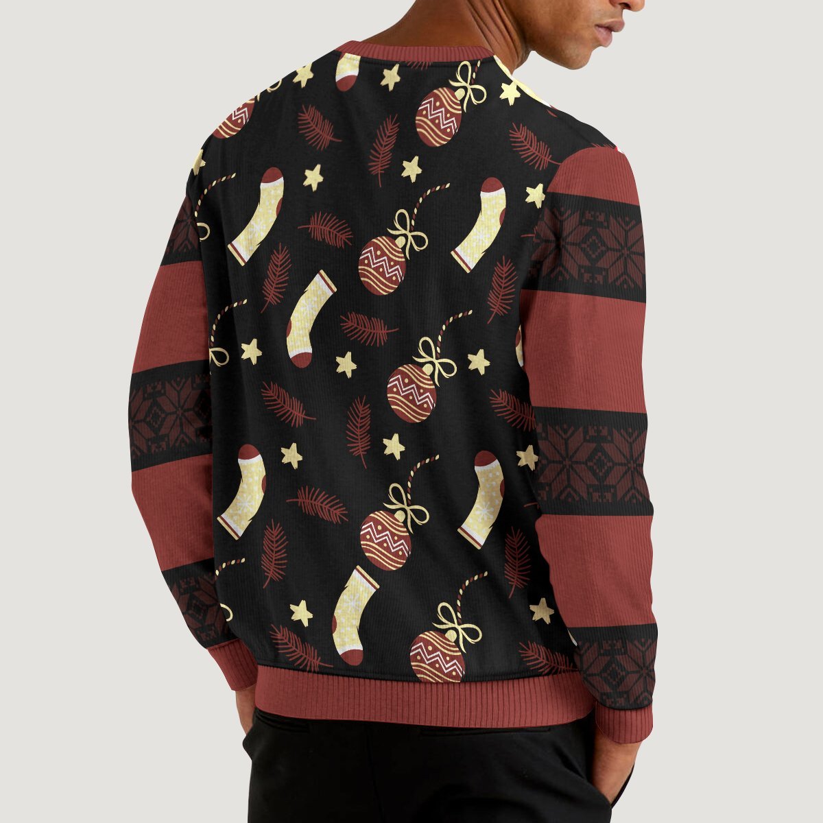 red-riot-kirishima-unisex-wool-sweater-164192 red riot kirishima unisex wool sweater 164192 - Gear Anime