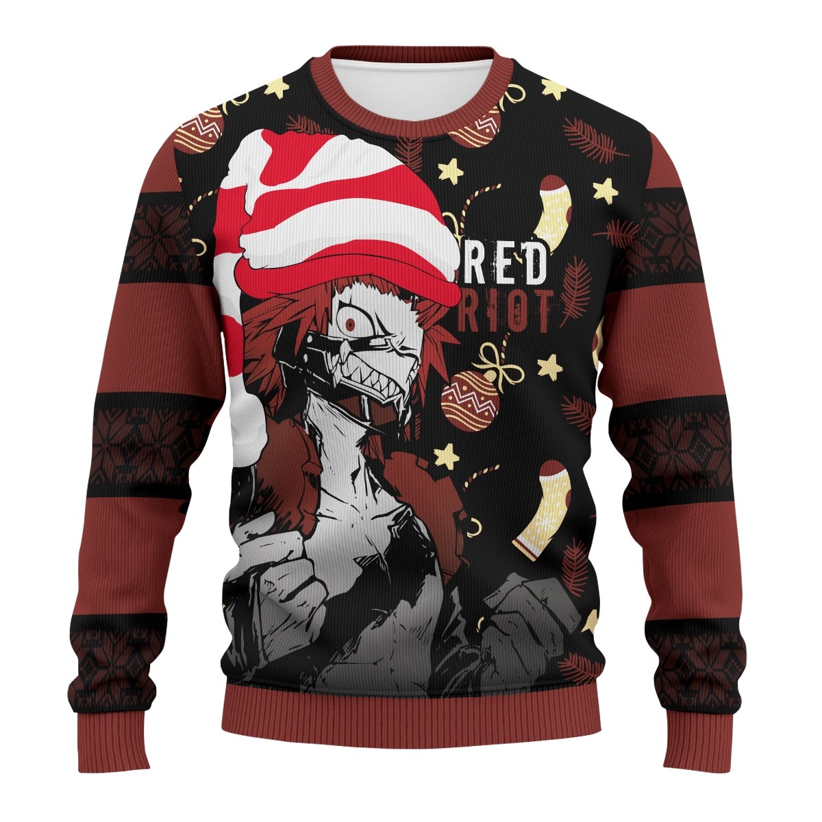 red-riot-kirishima-unisex-wool-sweater-338120 red riot kirishima unisex wool sweater 338120 - Gear Anime
