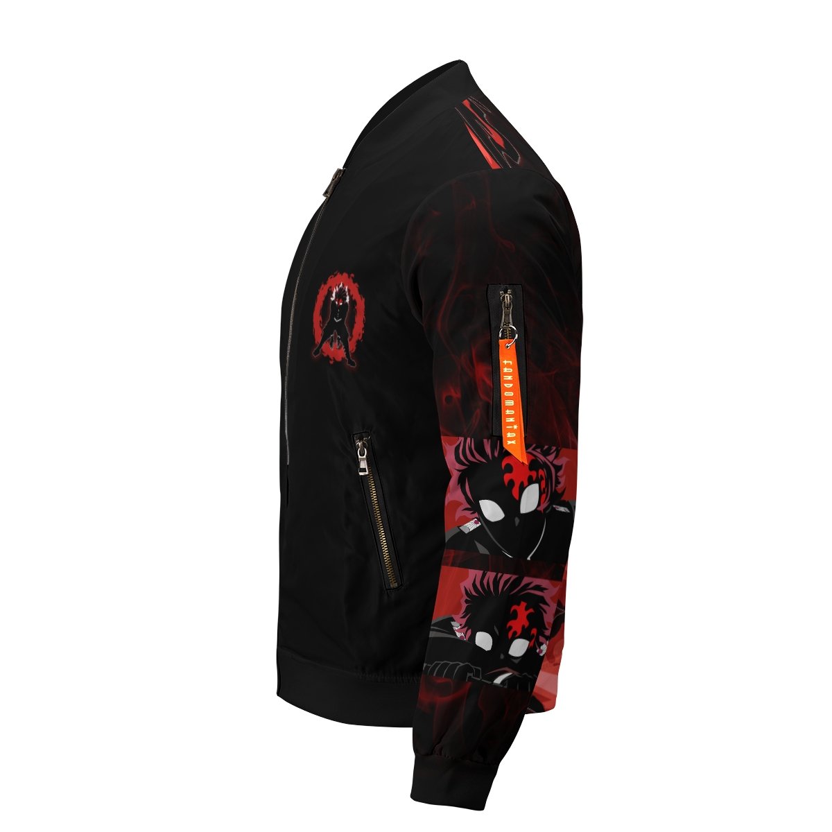 red-tanjiro-bomber-jacket-388728 red tanjiro bomber jacket 388728 - Gear Anime