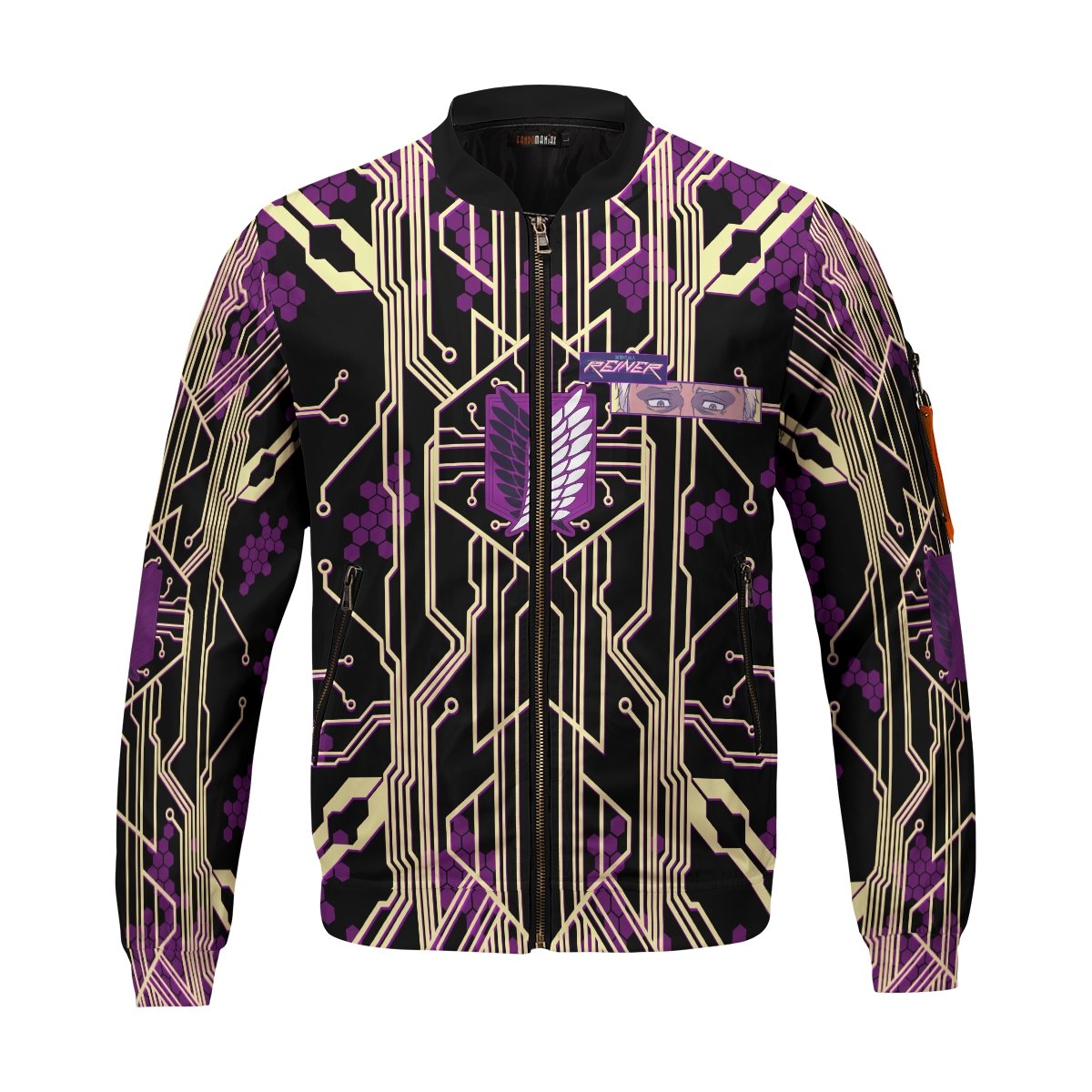 reiner-cyber-bomber-jacket-196312 reiner cyber bomber jacket 196312 - Gear Anime