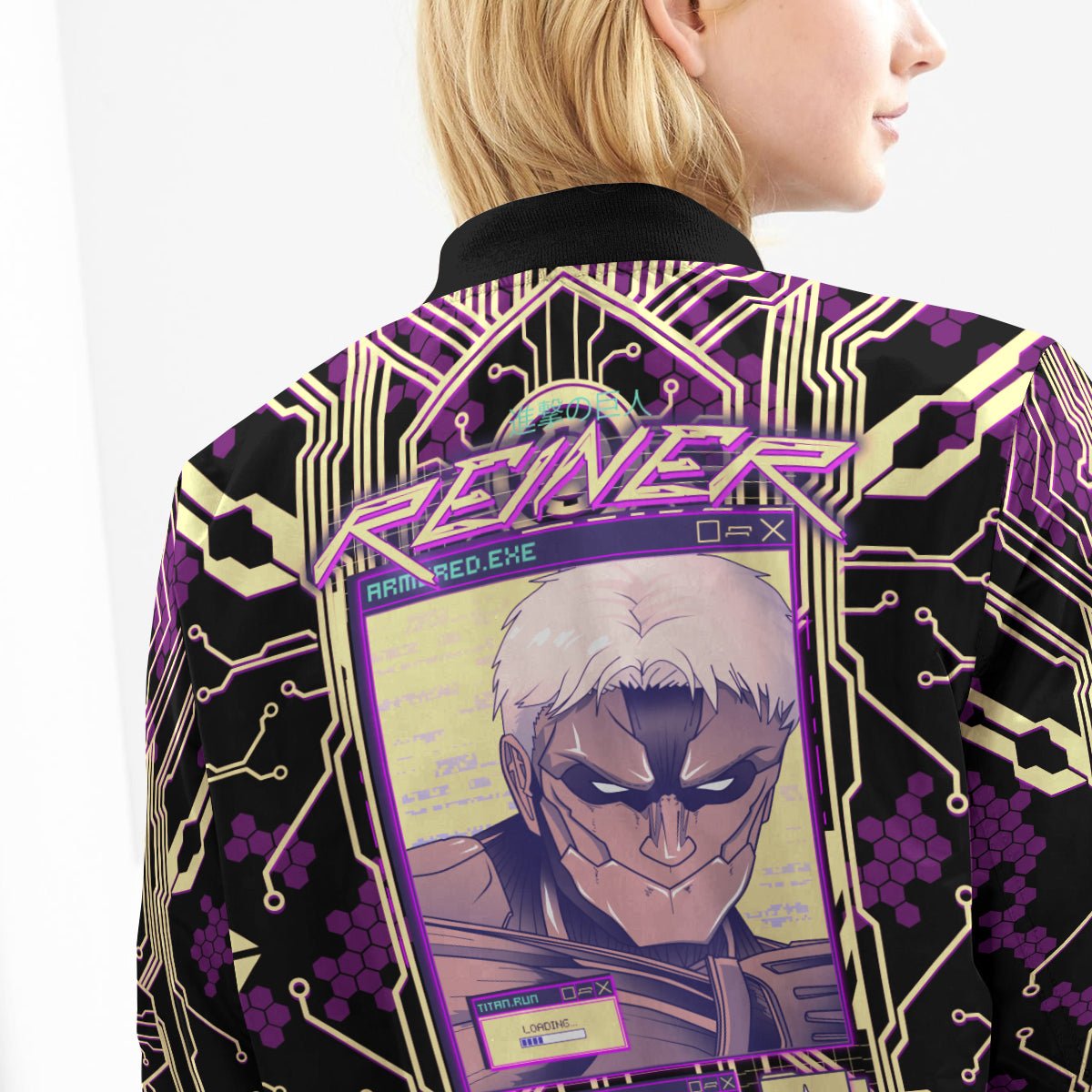 reiner-cyber-bomber-jacket-741352 reiner cyber bomber jacket 741352 - Gear Anime