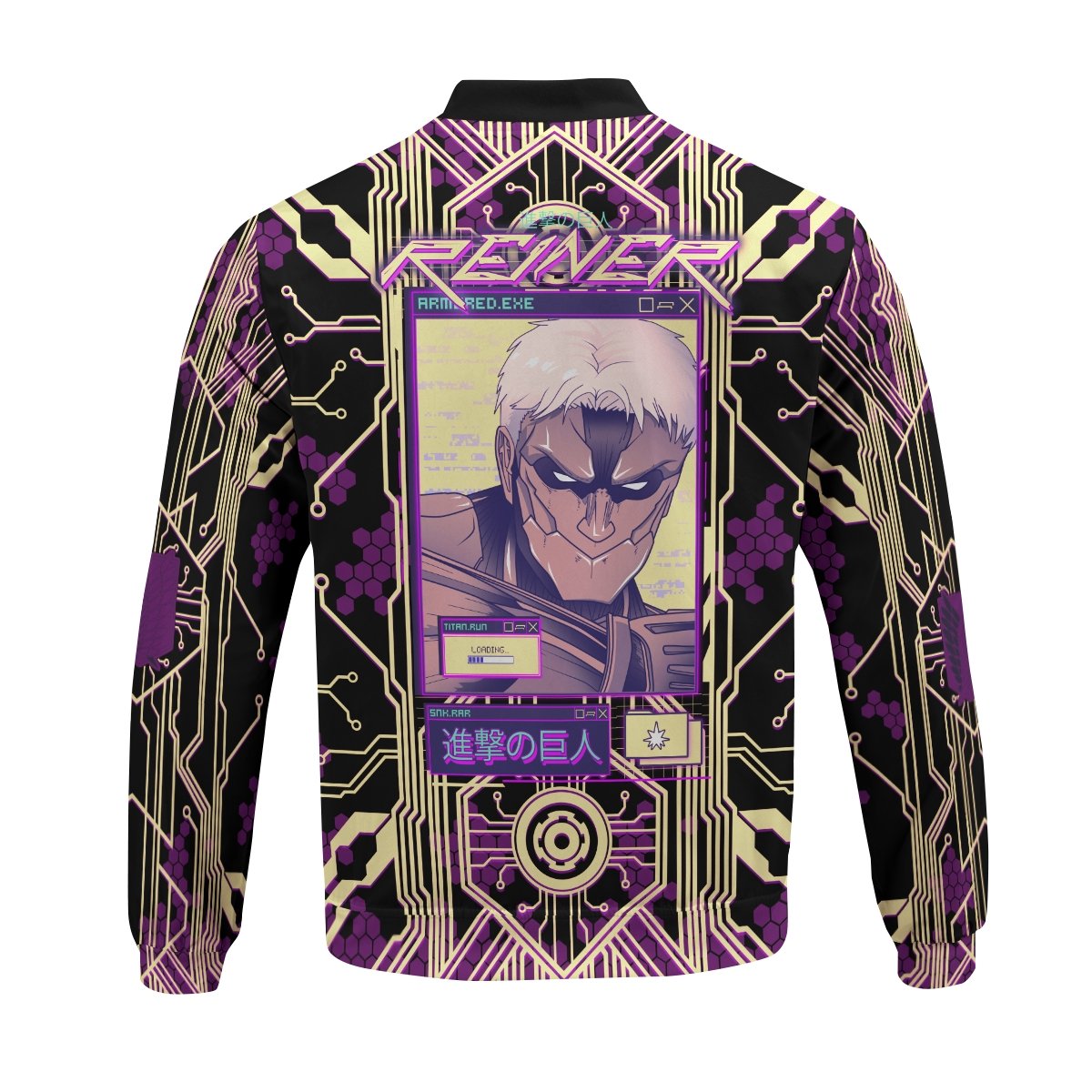 reiner-cyber-bomber-jacket-917611 reiner cyber bomber jacket 917611 - Gear Anime