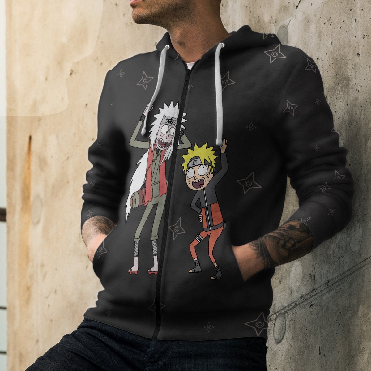 rick-and-moruto-unisex-zipped-hoodie-845645 rick and moruto unisex zipped hoodie 845645 - Gear Anime