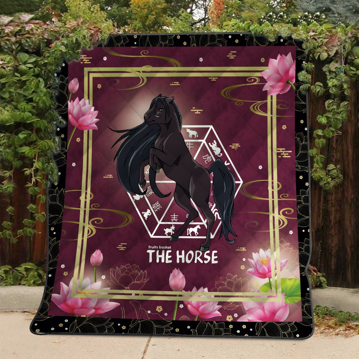 rin-the-horse-quilt-blanket-375348 rin the horse quilt blanket 375348 - Gear Anime