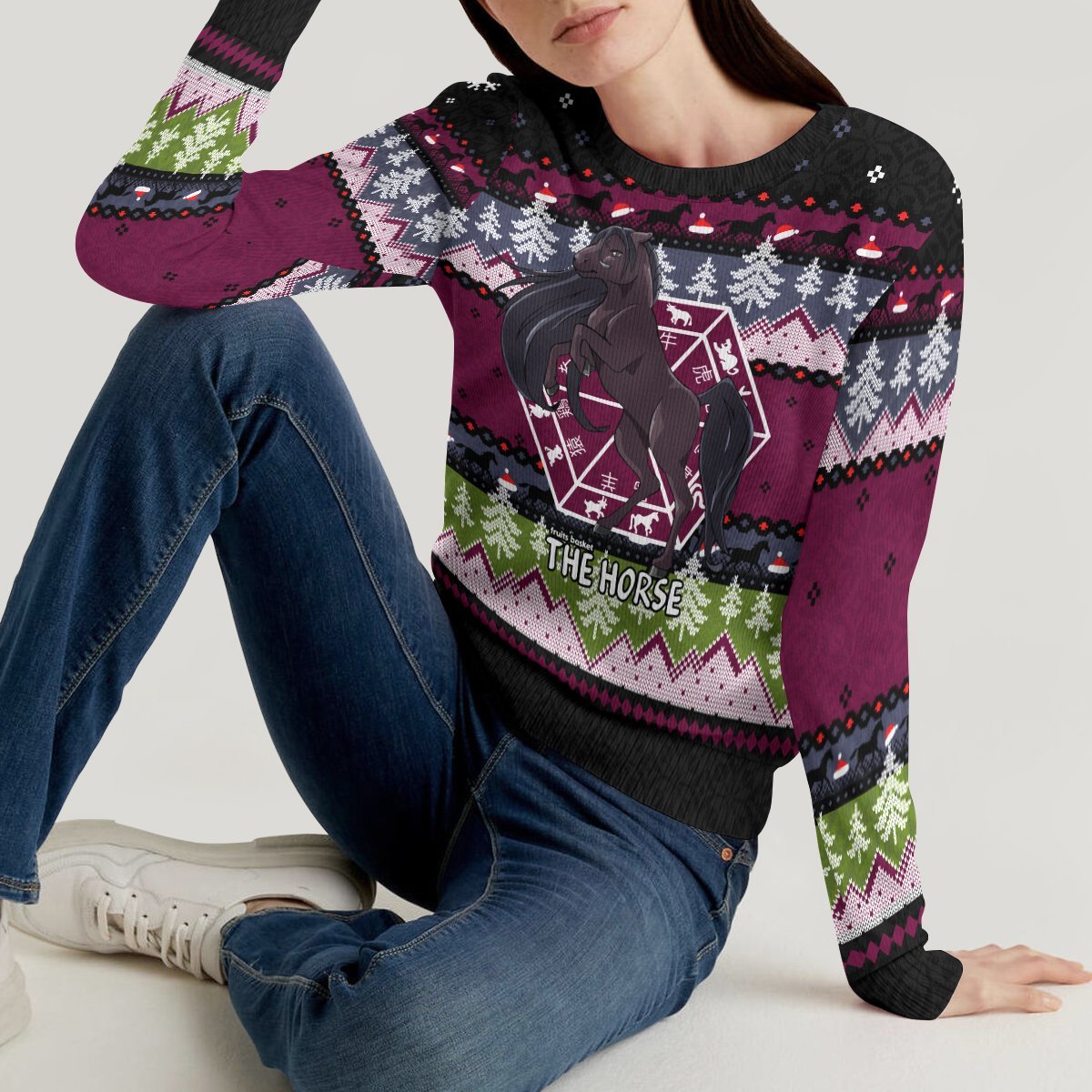 rin-the-horse-unisex-wool-sweater-654631 rin the horse unisex wool sweater 654631 - Gear Anime