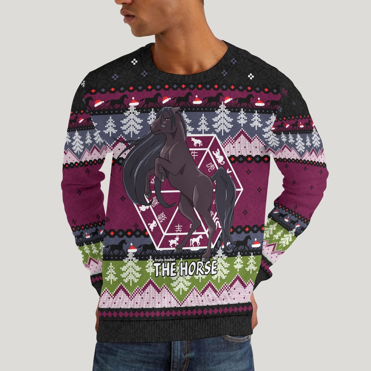 rin-the-horse-unisex-wool-sweater-689765 rin the horse unisex wool sweater 689765 - Gear Anime