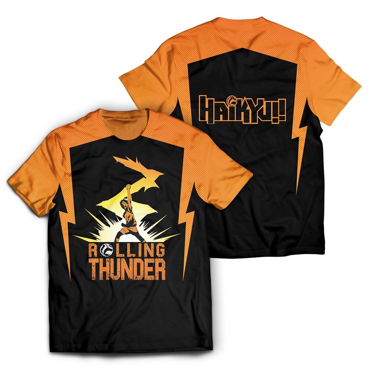Haikyuu T-Shirts - Rolling Thunder Unisex T-Shirt FH0709 7 - Gear Anime rolling thunder unisex t shirt 186638 - Gear Anime