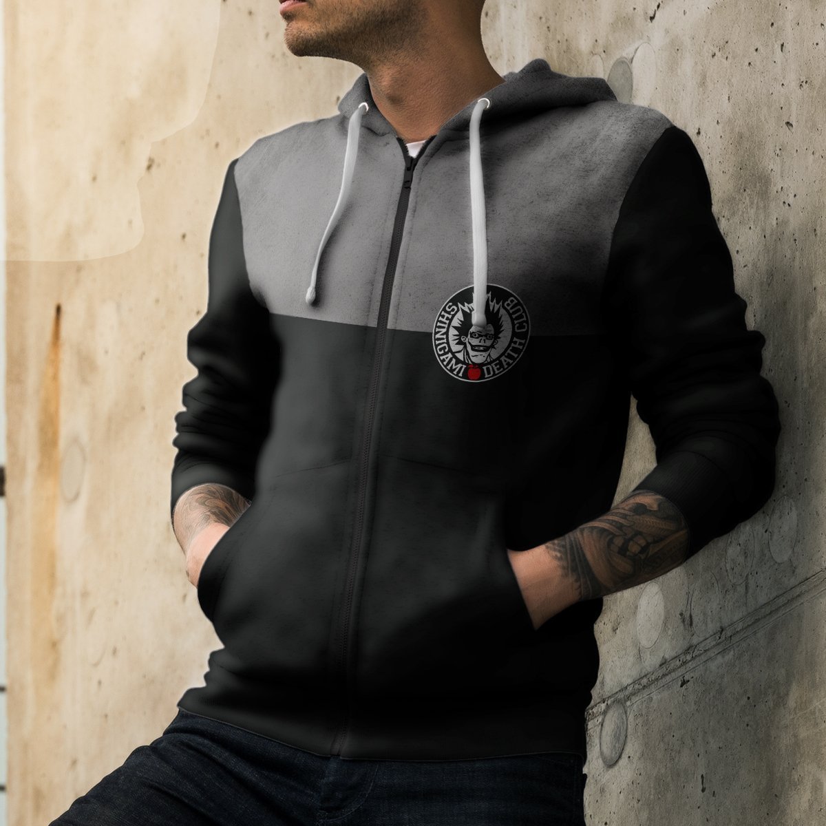 ryuk-unisex-zipped-hoodie-399996 ryuk unisex zipped hoodie 399996 - Gear Anime