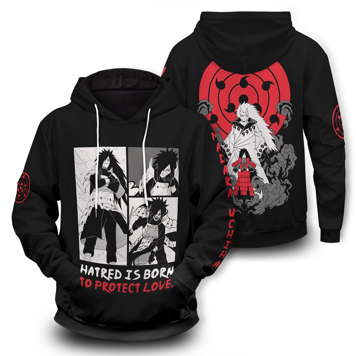 Naruto Hoodies - Sage Mode Madara Unisex Pullover Hoodie FH0709 5 - Gear Anime sage mode madara unisex pullover hoodie 667354 - Gear Anime