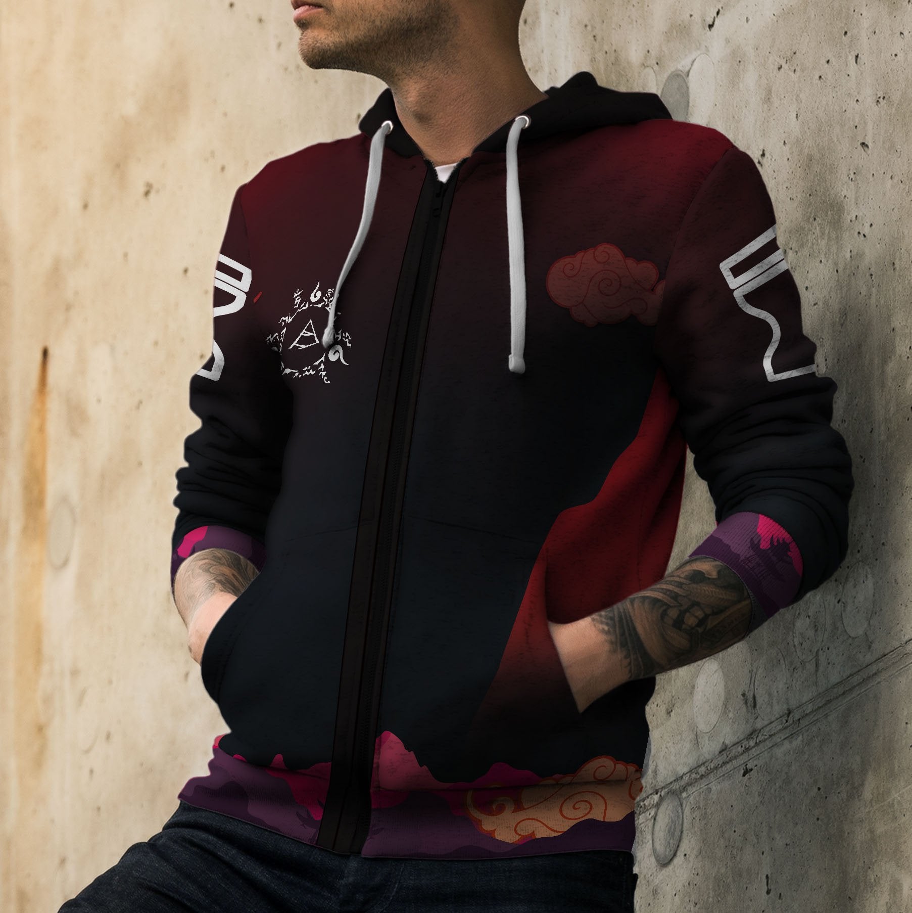 sand-demon-unisex-zipped-hoodie-297073 sand demon unisex zipped hoodie 297073 - Gear Anime