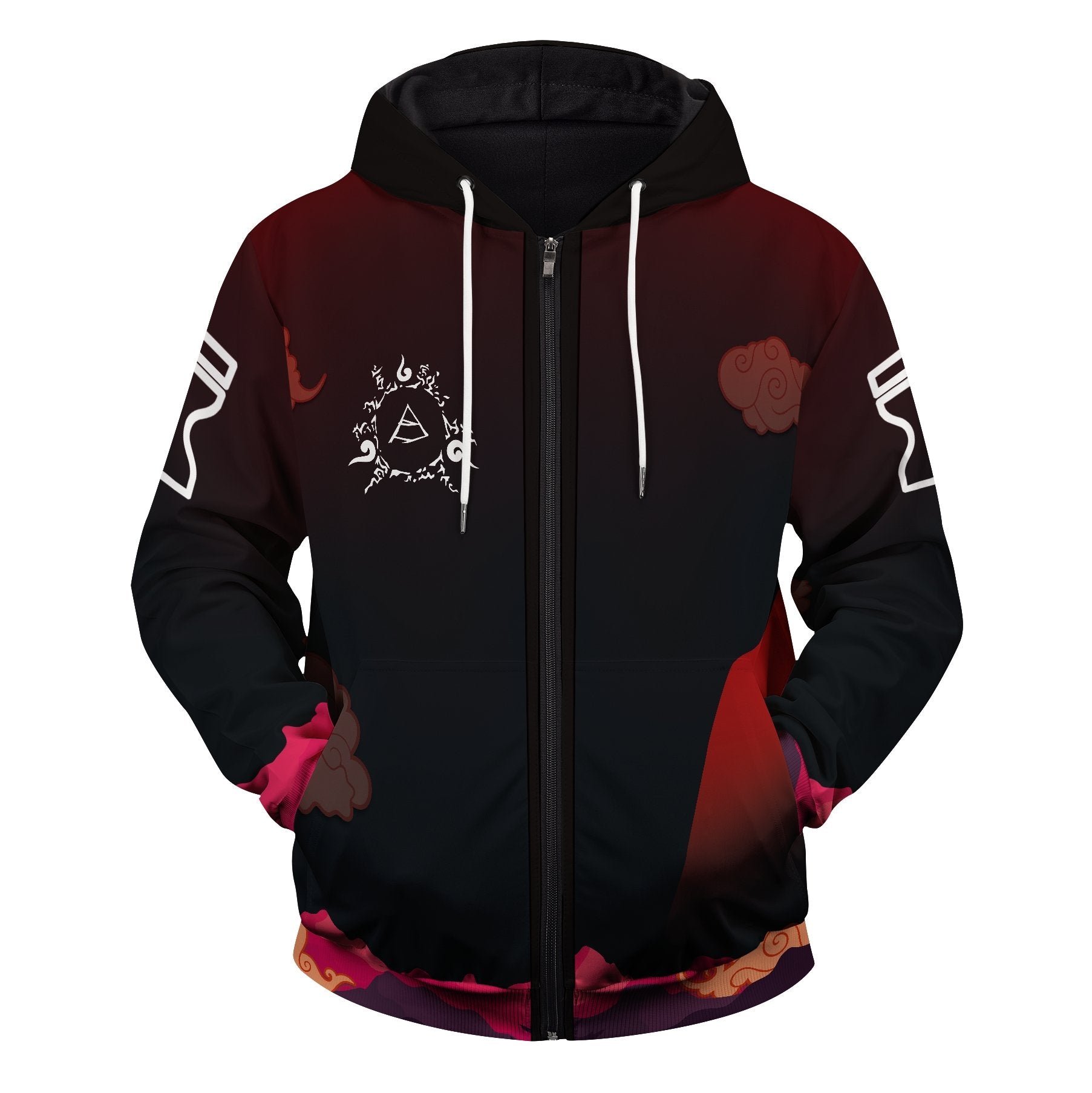 Naruto Hoodies - Sand Demon Unisex Zipped Hoodie FH0709 3 - Gear Anime sand demon unisex zipped hoodie 799301 - Gear Anime