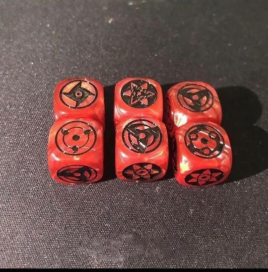 sharingan-dice-set-702827 sharingan dice set 702827 - Gear Anime
