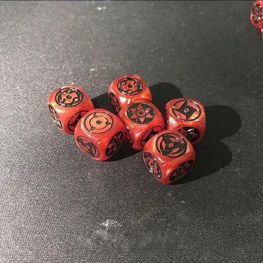 sharingan-dice-set-792790 sharingan dice set 792790 - Gear Anime