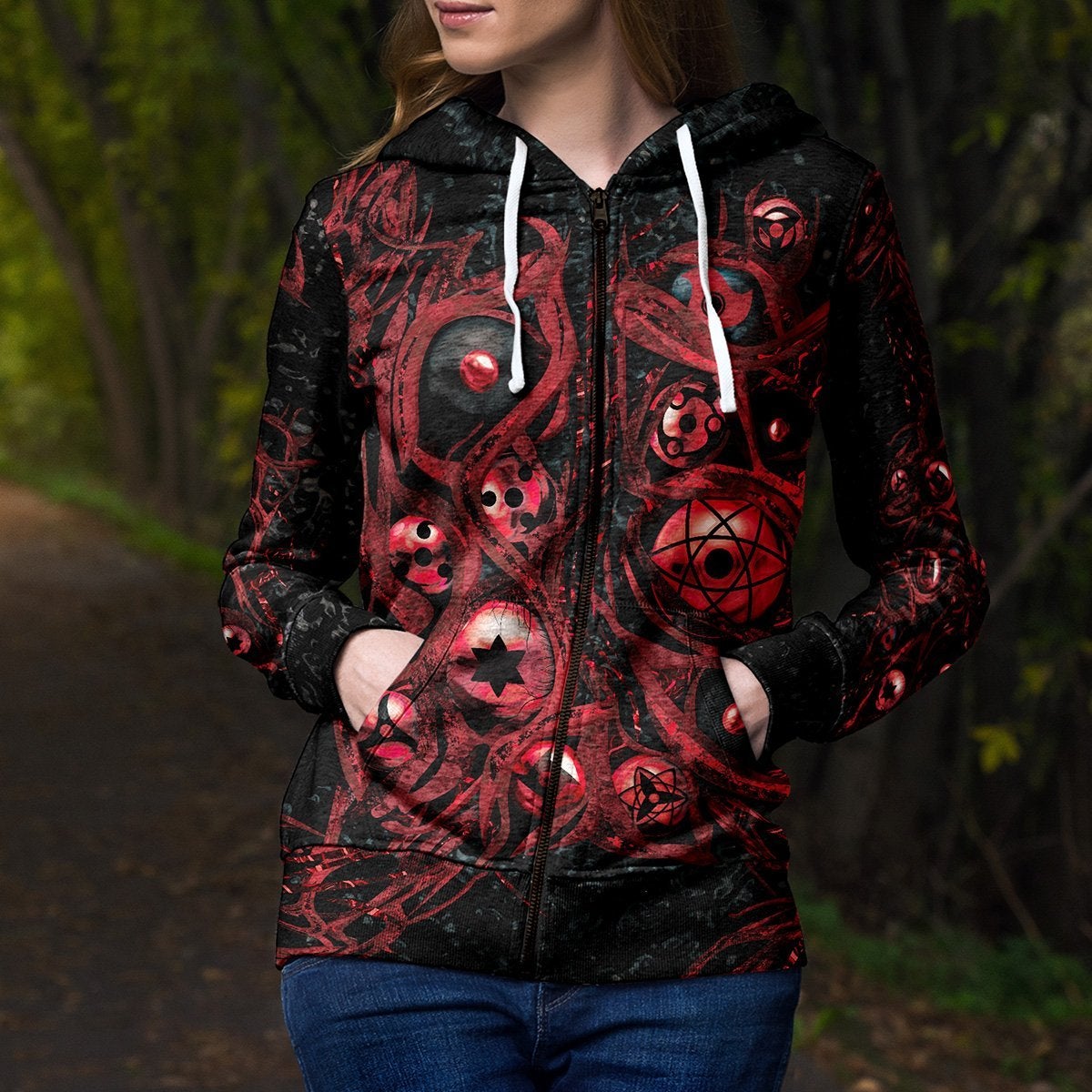 sharingan-eyes-unisex-zipped-hoodie-316875 sharingan eyes unisex zipped hoodie 316875 - Gear Anime