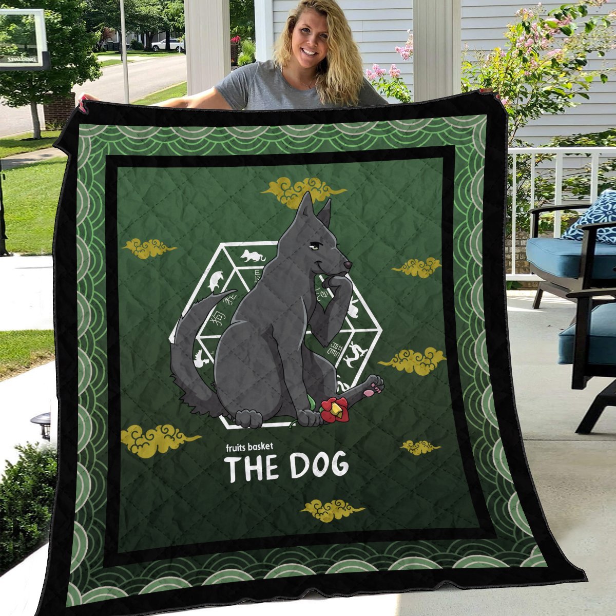 shigure-the-dog-quilt-blanket-166556 shigure the dog quilt blanket 166556 - Gear Anime
