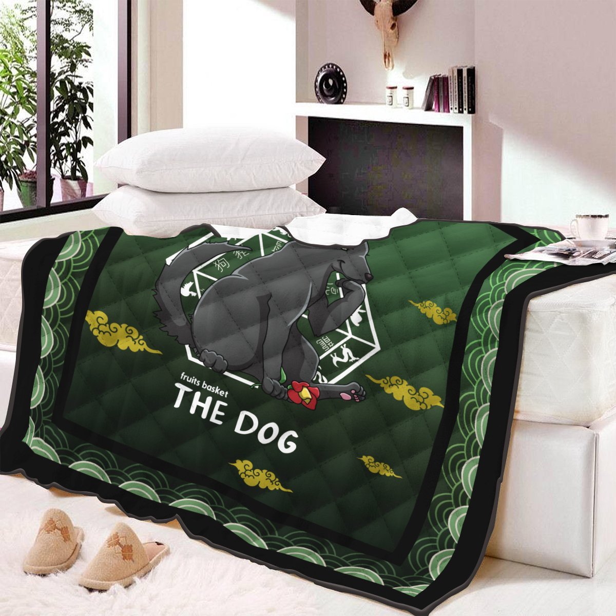 shigure-the-dog-quilt-blanket-180598 shigure the dog quilt blanket 180598 - Gear Anime