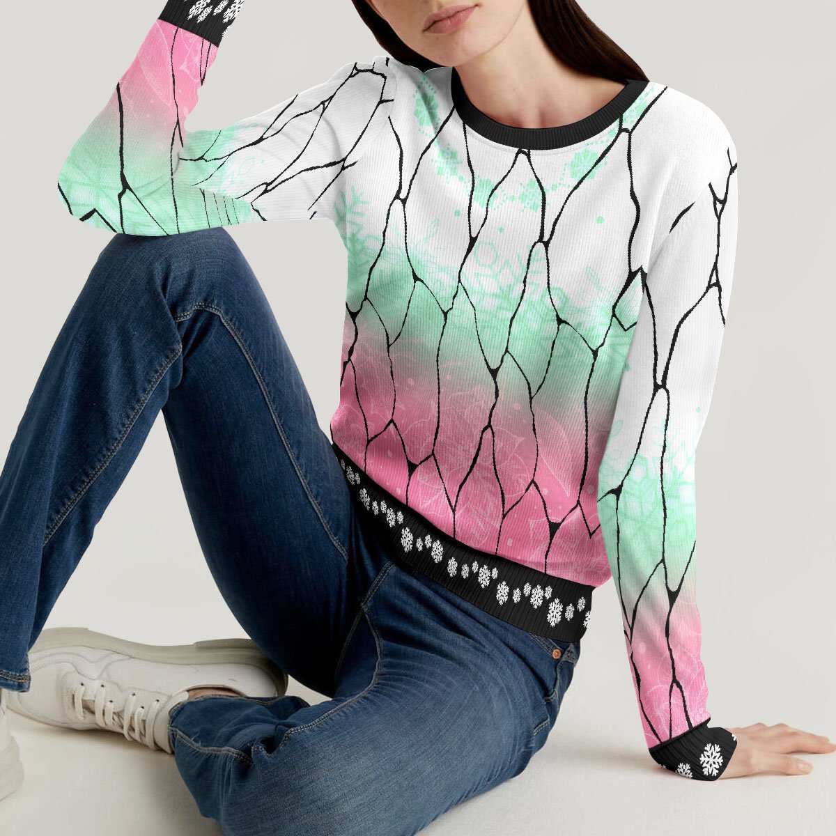 shinobu-christmas-unisex-wool-sweater-370929 shinobu christmas unisex wool sweater 370929 - Gear Anime