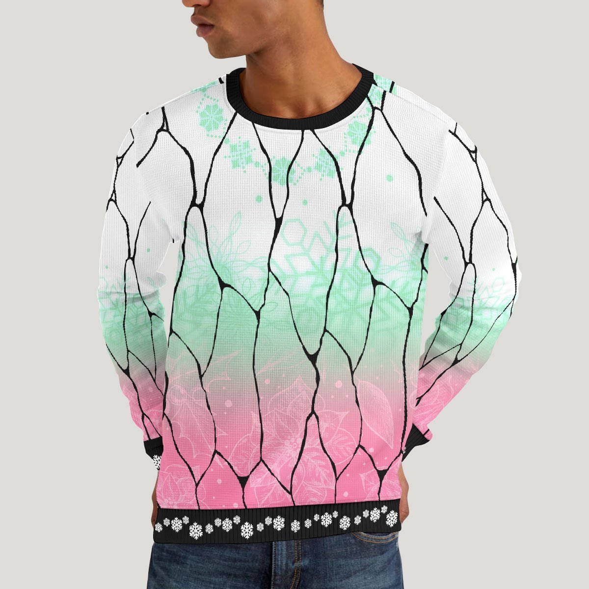 shinobu-christmas-unisex-wool-sweater-774662 shinobu christmas unisex wool sweater 774662 - Gear Anime