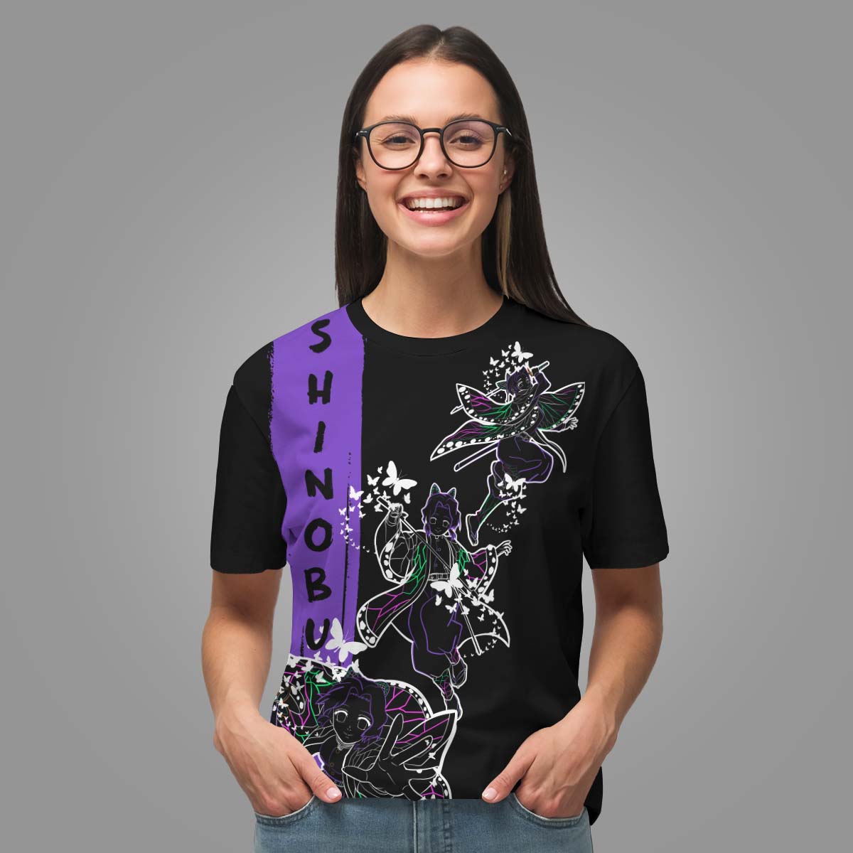 shinobu-semblance-unisex-t-shirt-921938 shinobu semblance unisex t shirt 921938 - Gear Anime