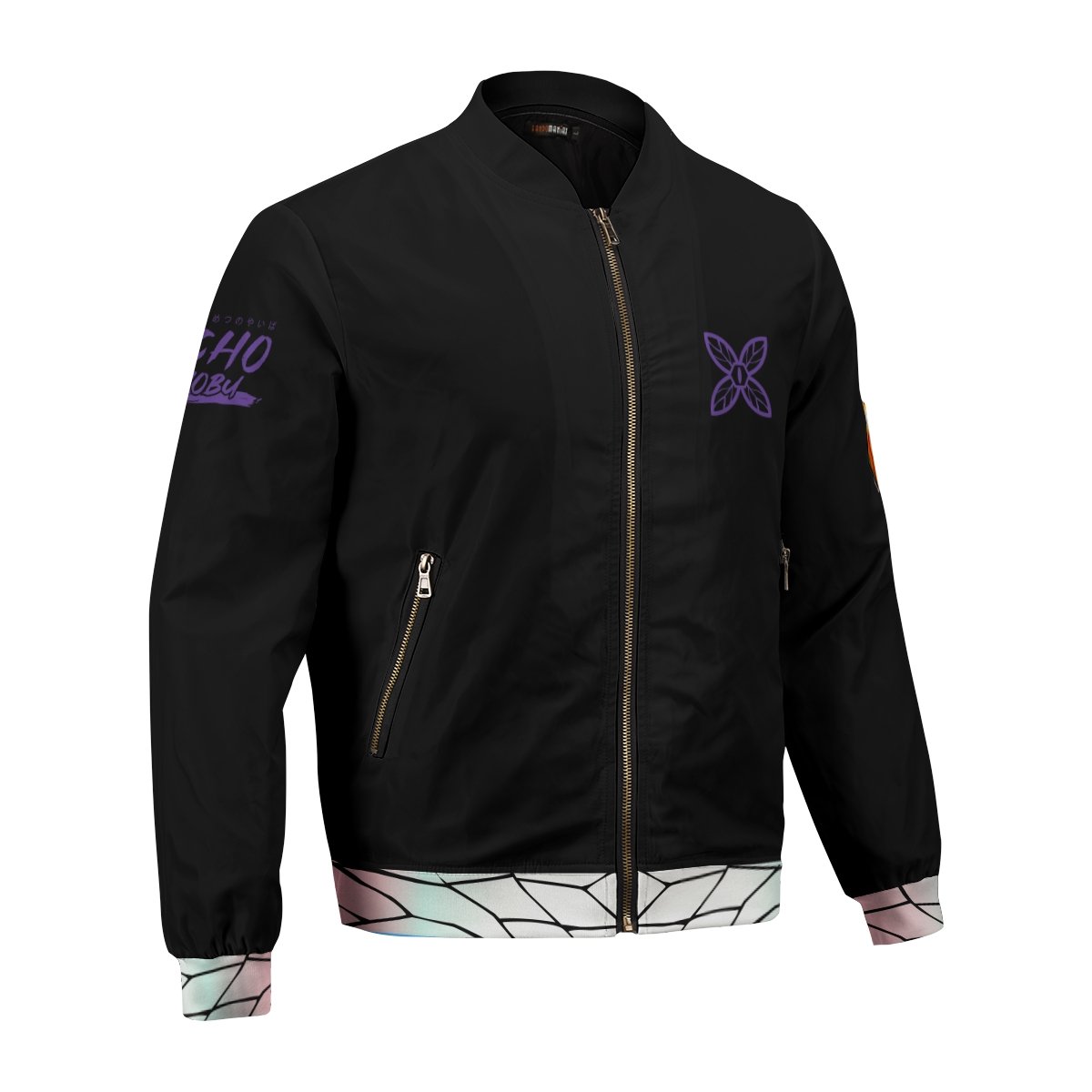 shinobu-style-bomber-jacket-240477 shinobu style bomber jacket 240477 - Gear Anime