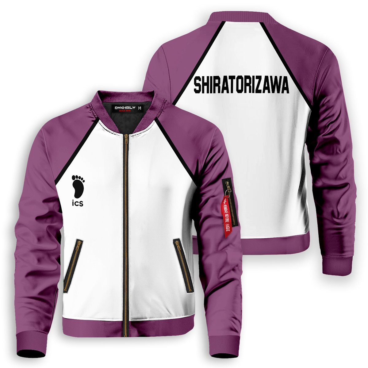 Haikyuu Jackets - Shiratorizawa Bomber Jacket FH0709 7 - Gear Anime shiratorizawa bomber jacket 473362 - Gear Anime