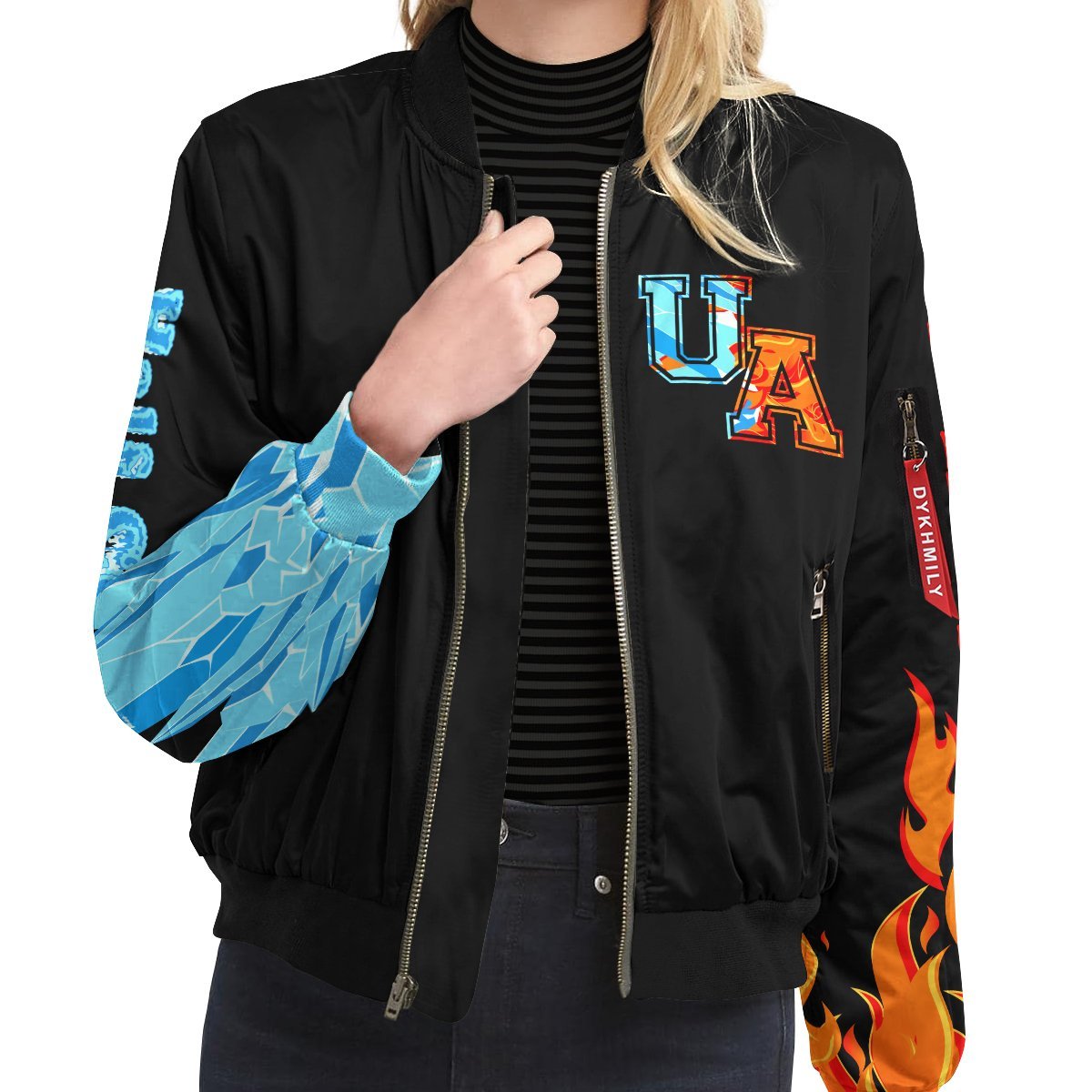 shoto-fire-ice-bomber-jacket-360790 shoto fire ice bomber jacket 360790 - Gear Anime