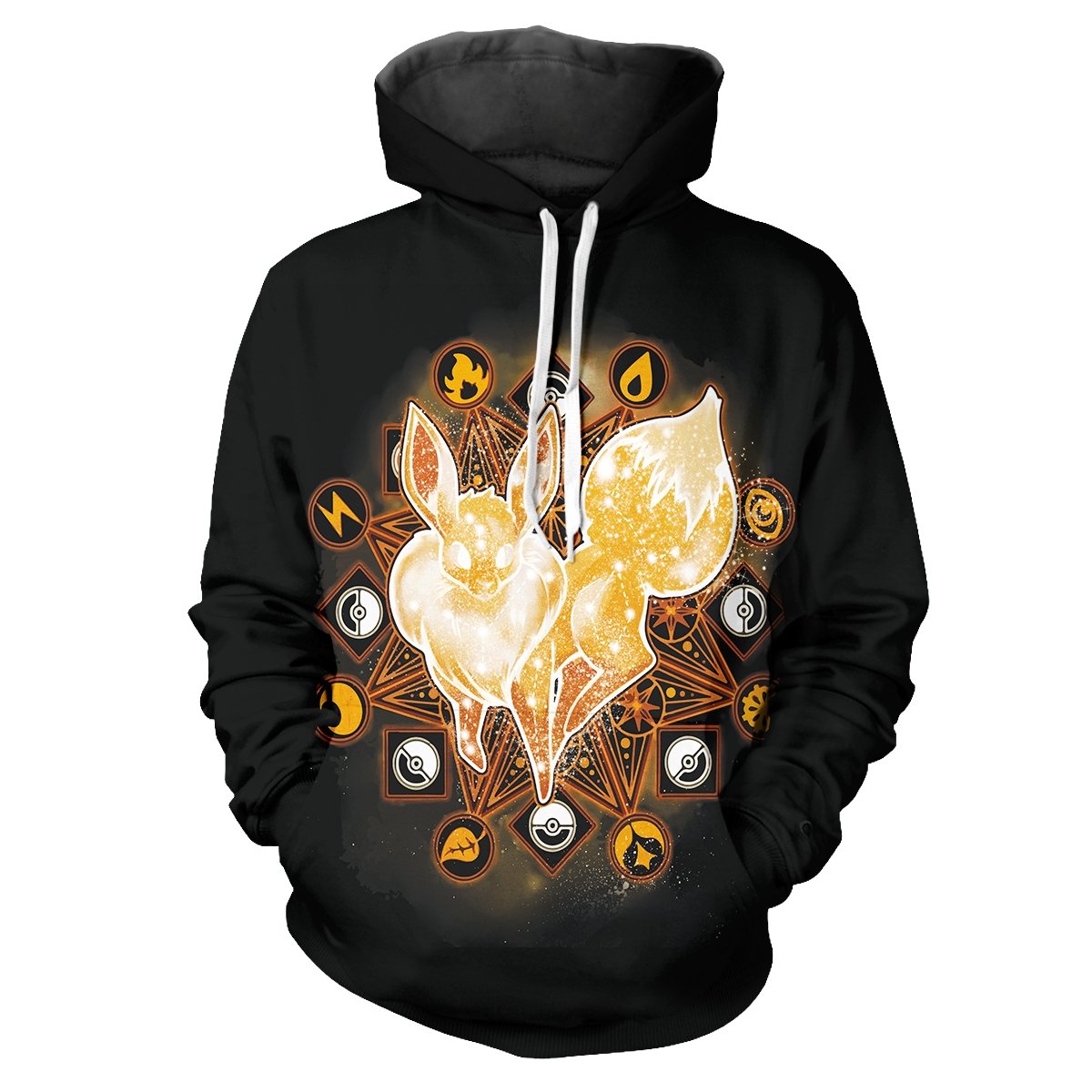 starry eeveelution unisex pullover hoodie 897881 - Gear Anime
