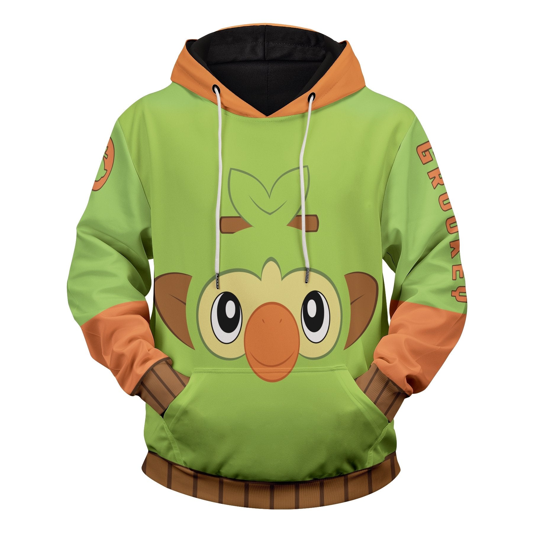 Pokemon Hoodies - Starter Grookey Unisex Pullover Hoodie FH0709 6 - Gear Anime starter grookey unisex pullover hoodie 560835 - Gear Anime