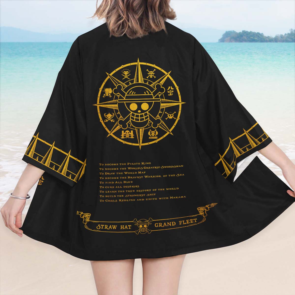 straw-hat-grand-fleet-kimono-734748 straw hat grand fleet kimono 734748 - Gear Anime
