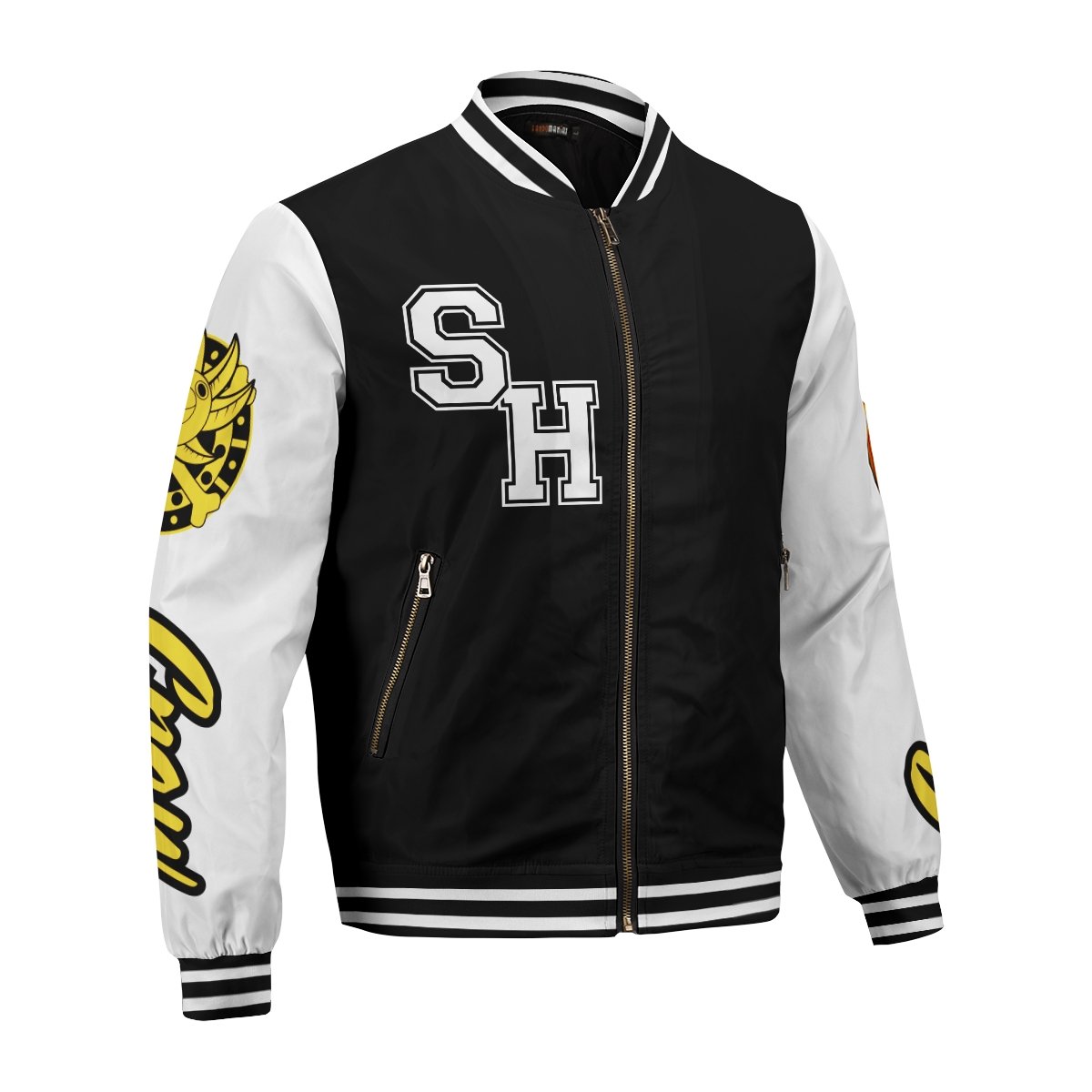 strawhat-jersey-v2-bomber-jacket-530033 strawhat jersey v2 bomber jacket 530033 - Gear Anime
